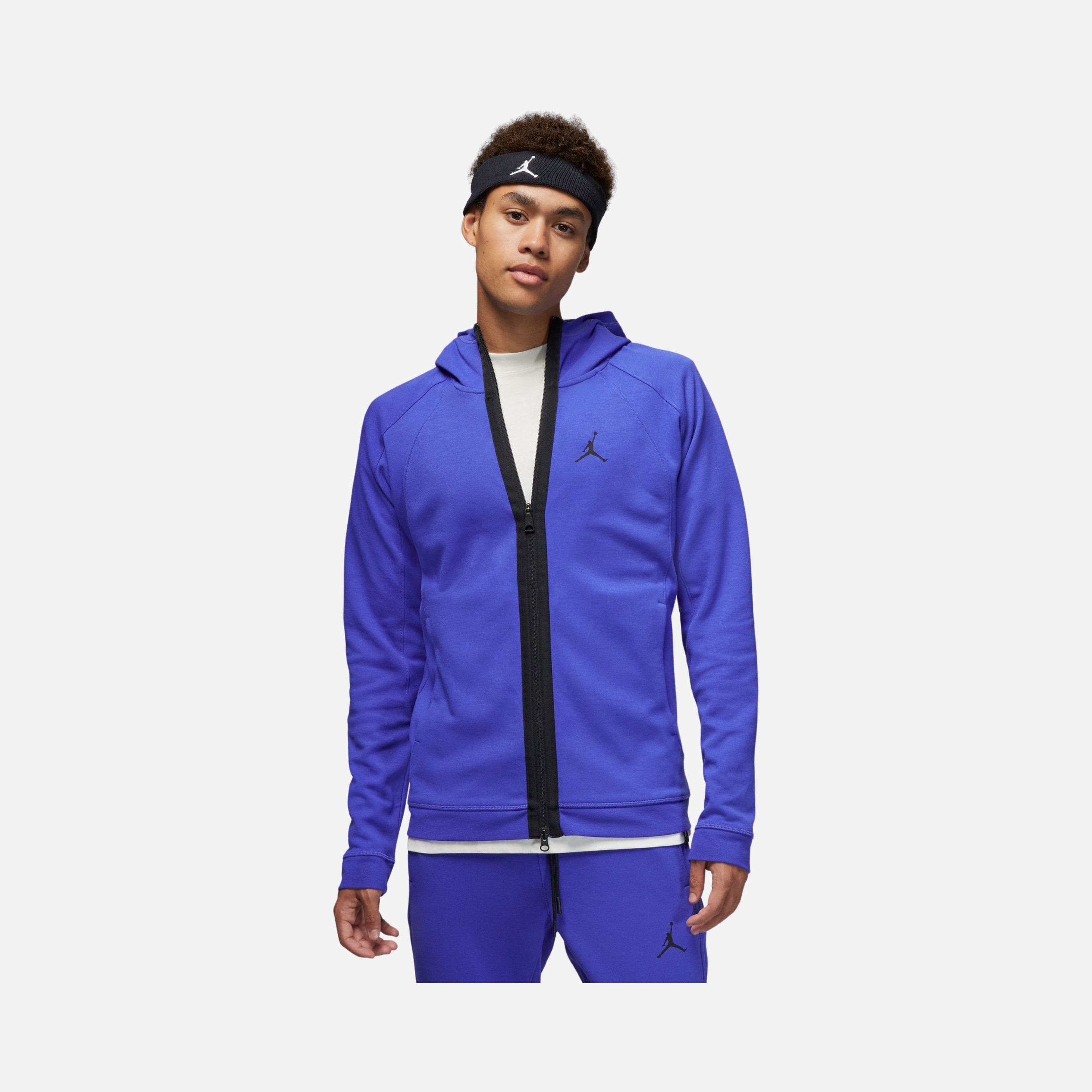 Nike Jordan Dri-Fit Sport Fleece Training Full-Zip Hoodie Erkek Sweatshirt