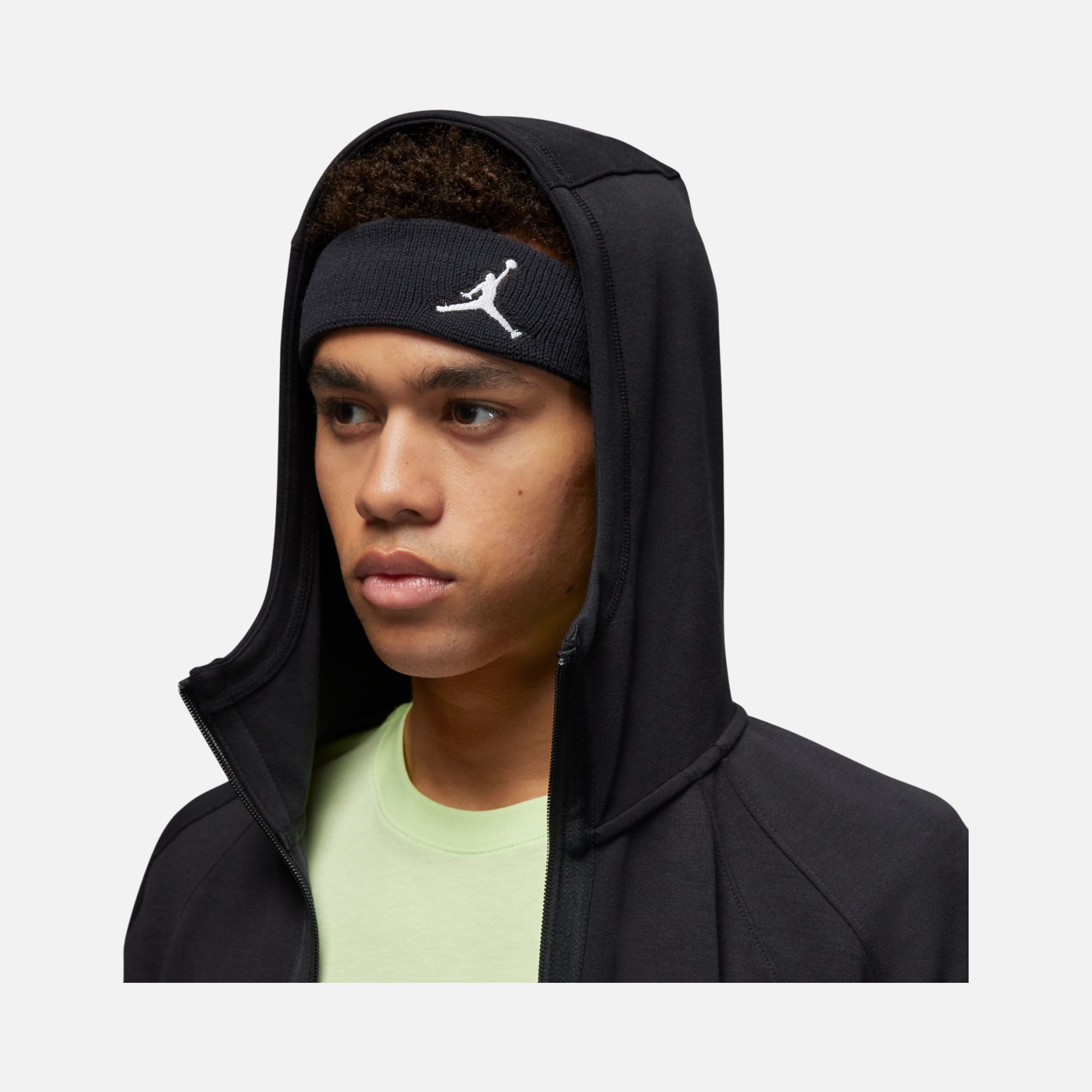 Nike Jordan Dri-Fit Sport Fleece Training Full-Zip Hoodie Erkek Sweatshirt