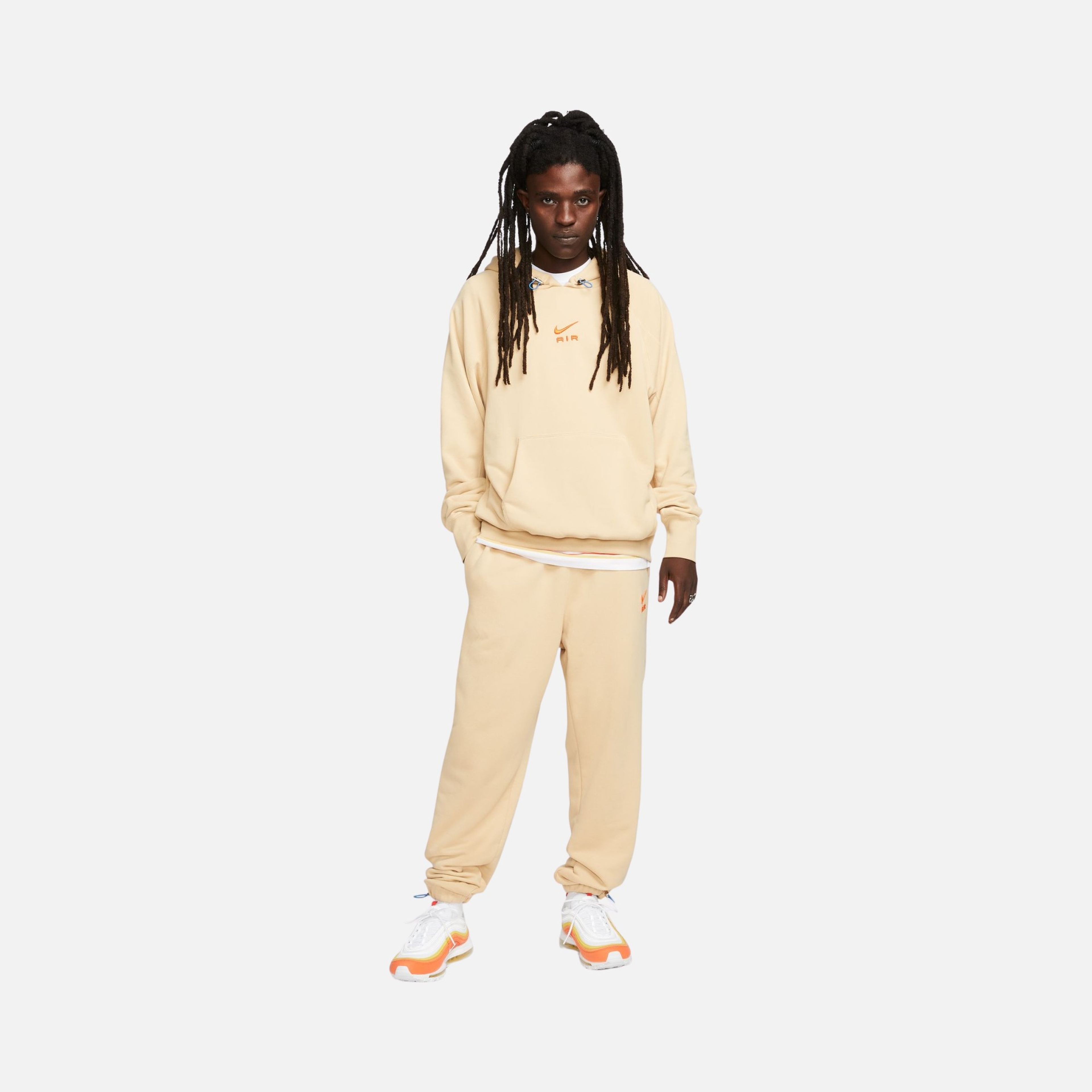 Nike Sportswear A.I.R French Terry Pullover Hoodie Erkek Sweatshirt
