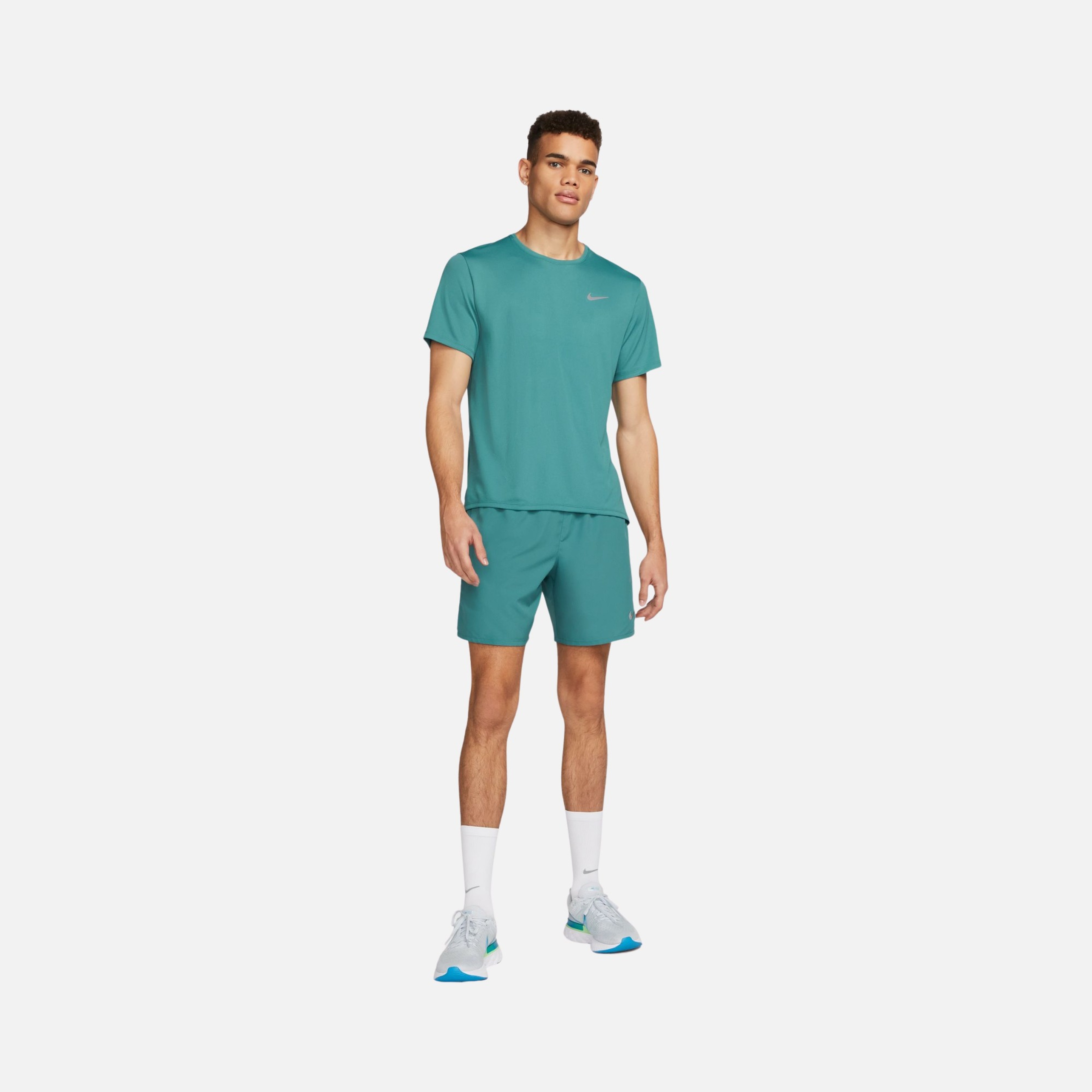 Nike Dri-Fit UV Miler Running Short-Sleeve Erkek Tişört