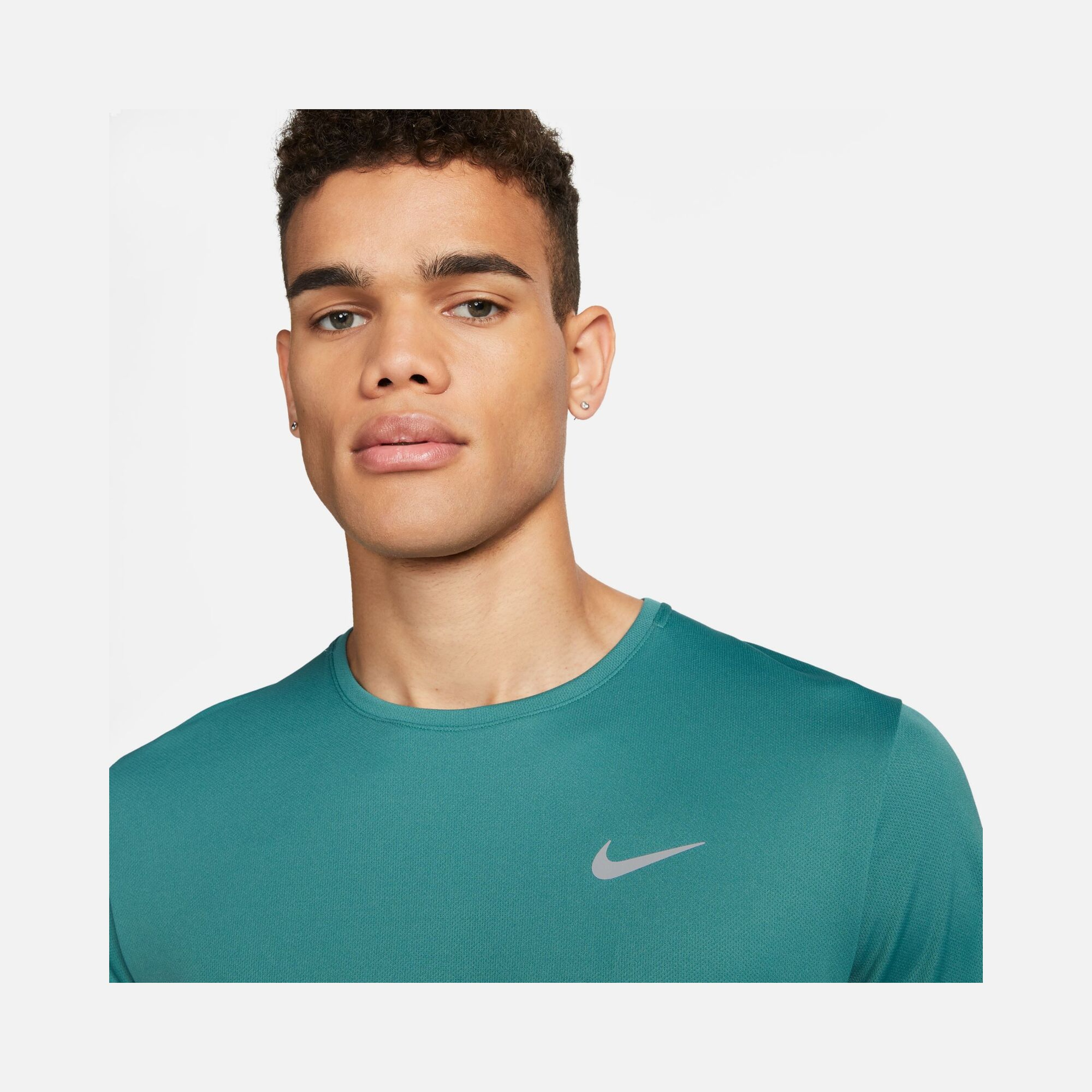 Nike Dri-Fit UV Miler Running Short-Sleeve Erkek Tişört