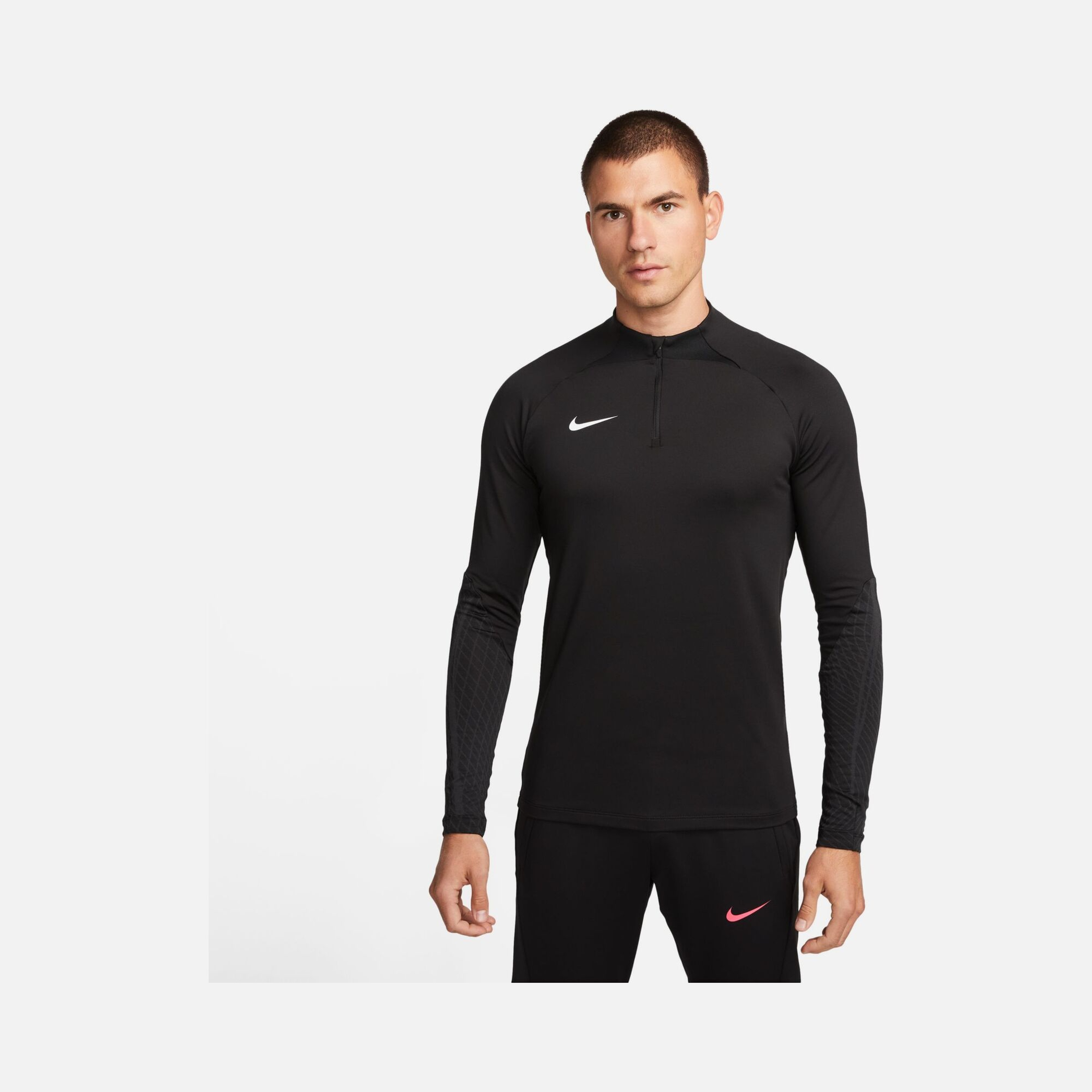 Nike Dri-Fit Strike Football Drill Top Half-Zip Long-Sleeve Erkek Tişört