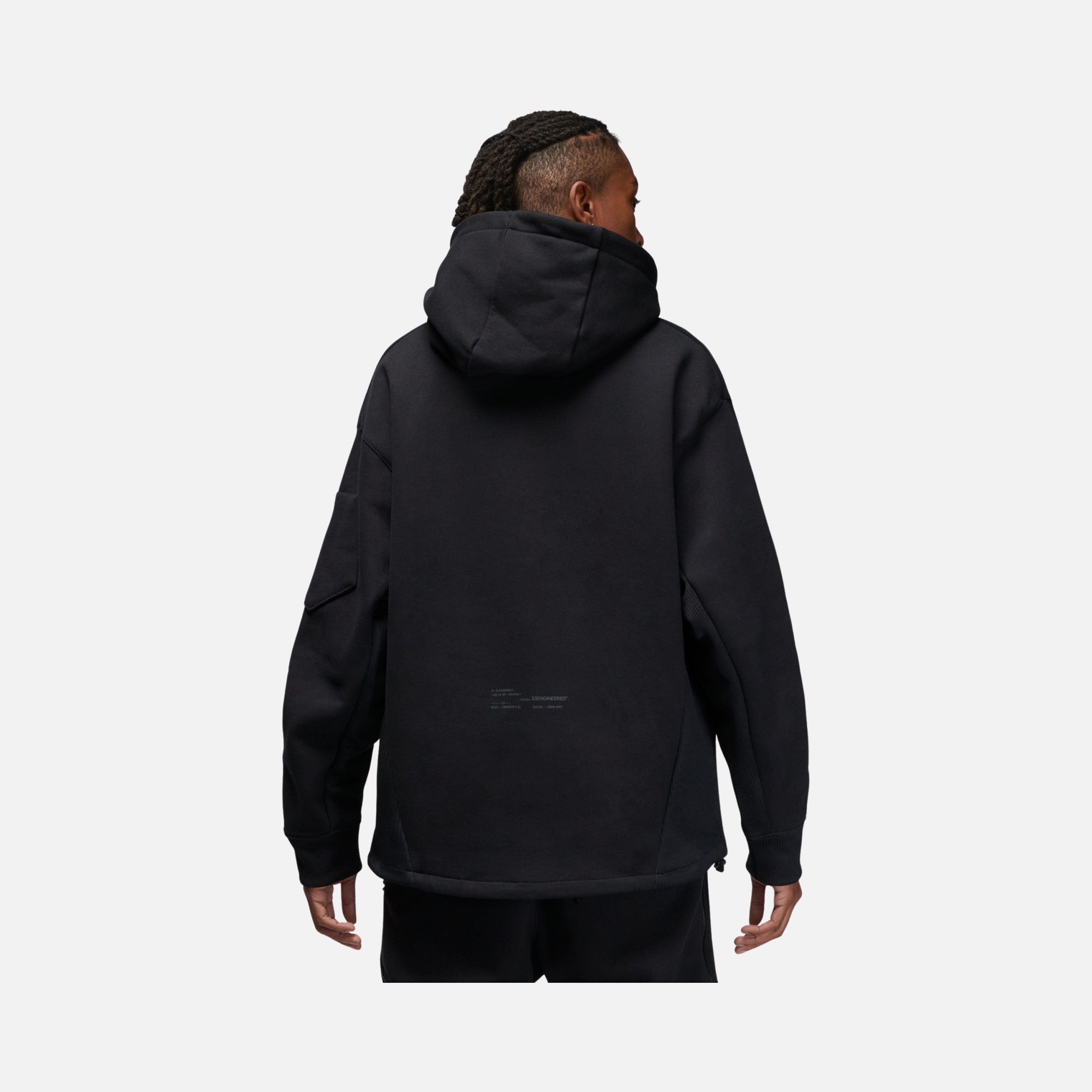 Nike Jordan 23 Engineered Brushed Fleece Pullover Hoodie Erkek Sweatshirt