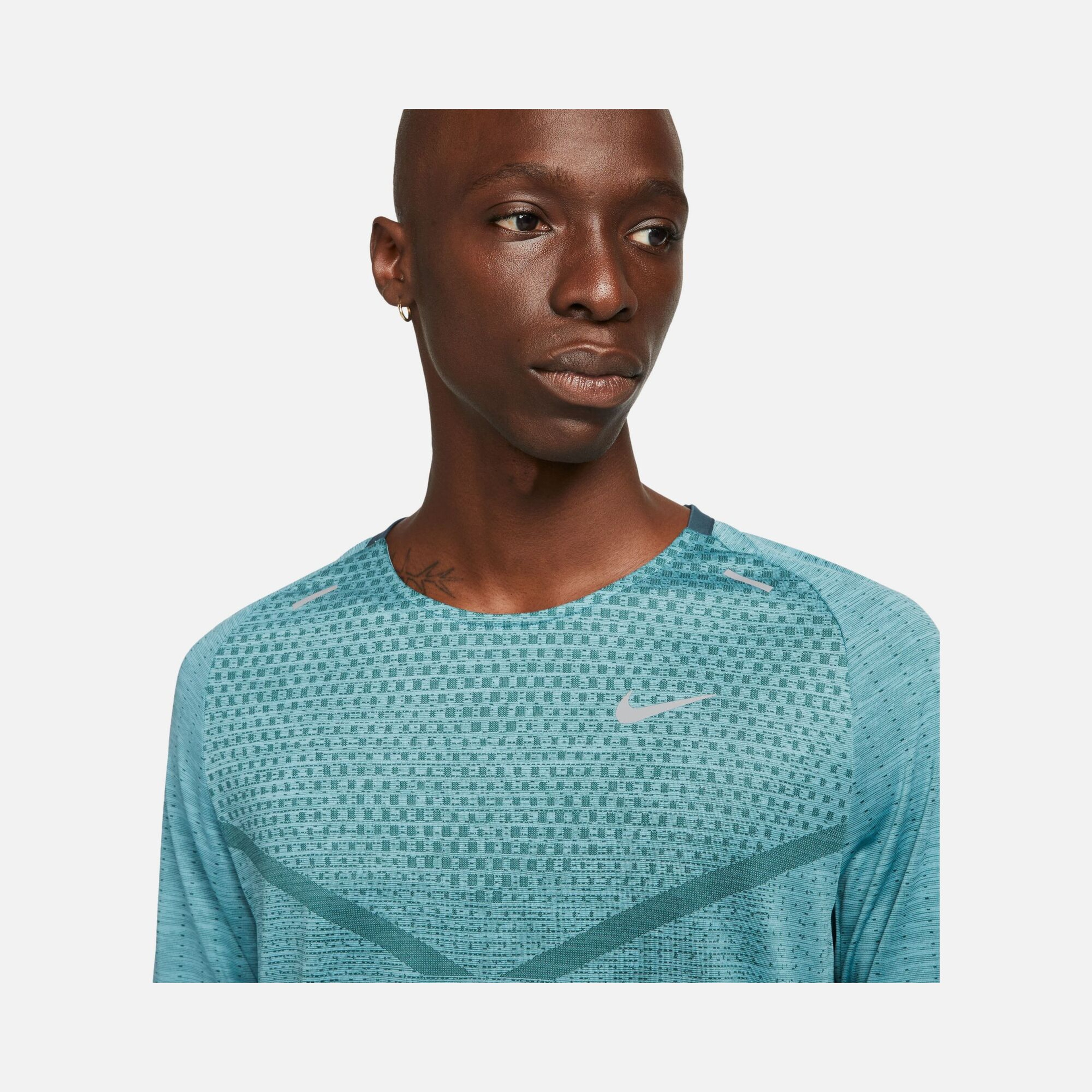 Nike Dri-Fit ADV Techknit Ultra Running Long-Sleeve Erkek Tişört
