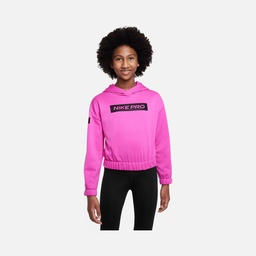 Nike Pro Therma-Fit Pullover Training Hoodie (Girls') Çocuk Sweatshirt