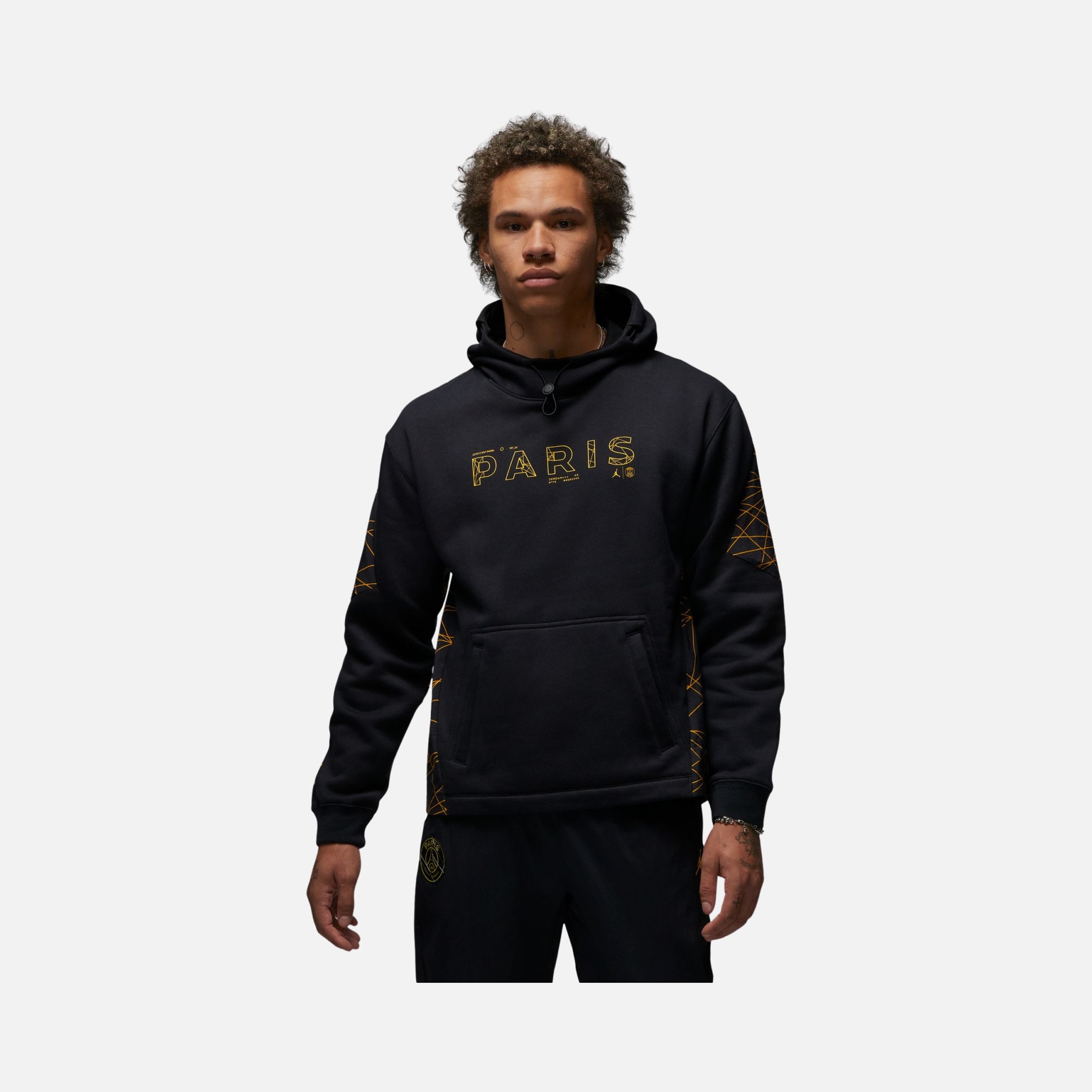 Nike Paris Saint-Germain Jordan Fleece Hoodie Erkek Sweatshirt