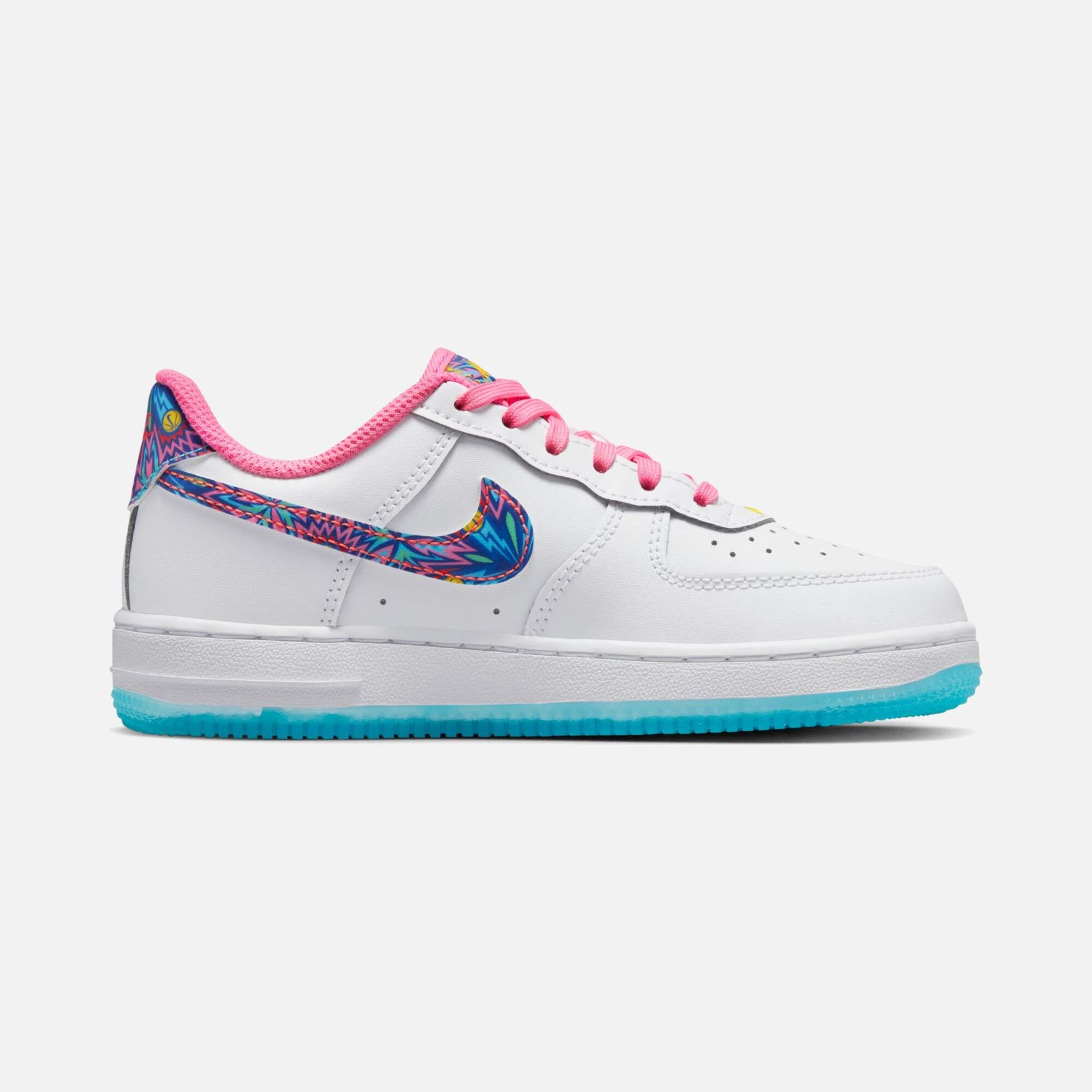 Nike Force 1 Low ASW ''Multi-Color Swoosh'' (PS) Spor Ayakkabı