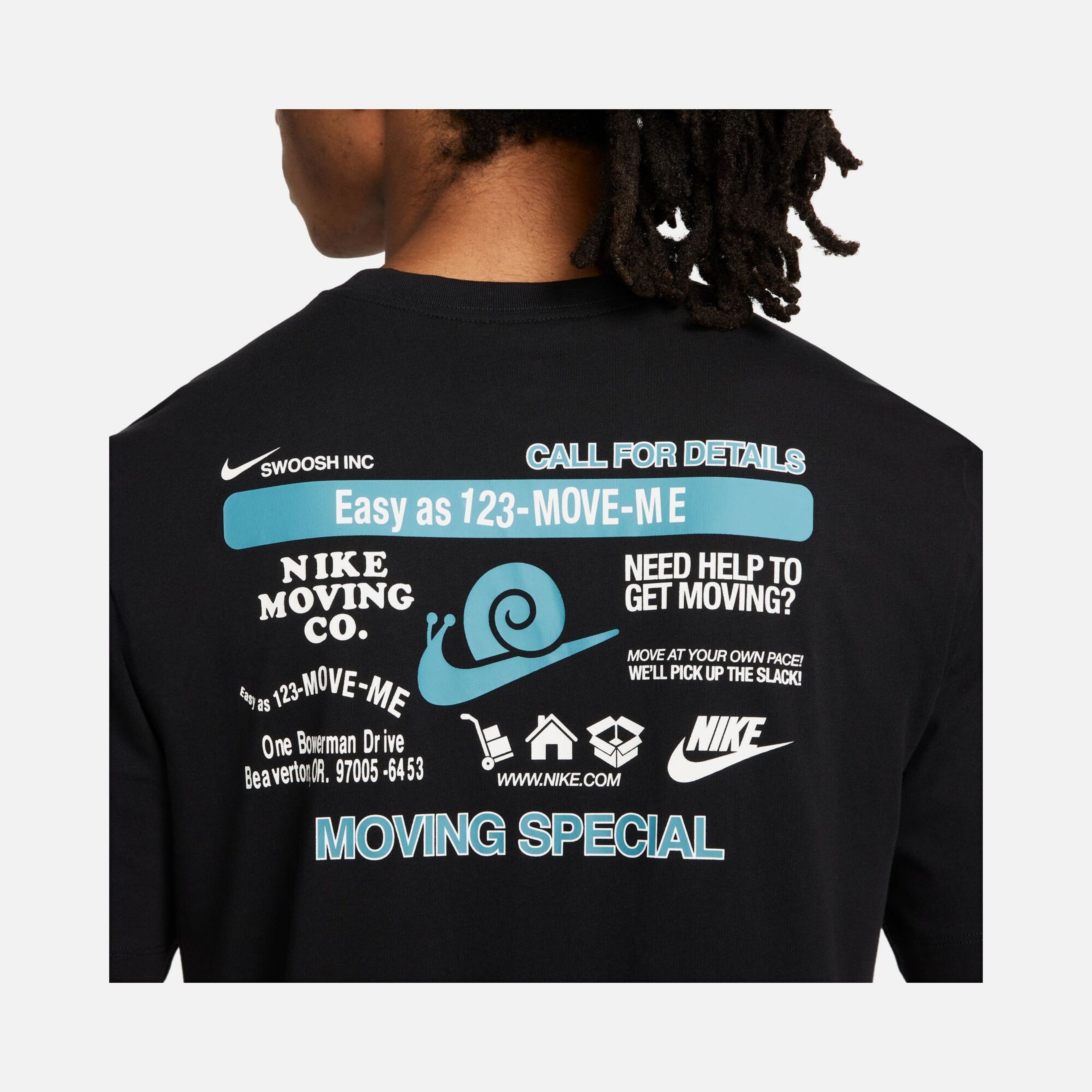 Nike Sportswear Moving Special Graphic Short-Sleeve Erkek Tişört