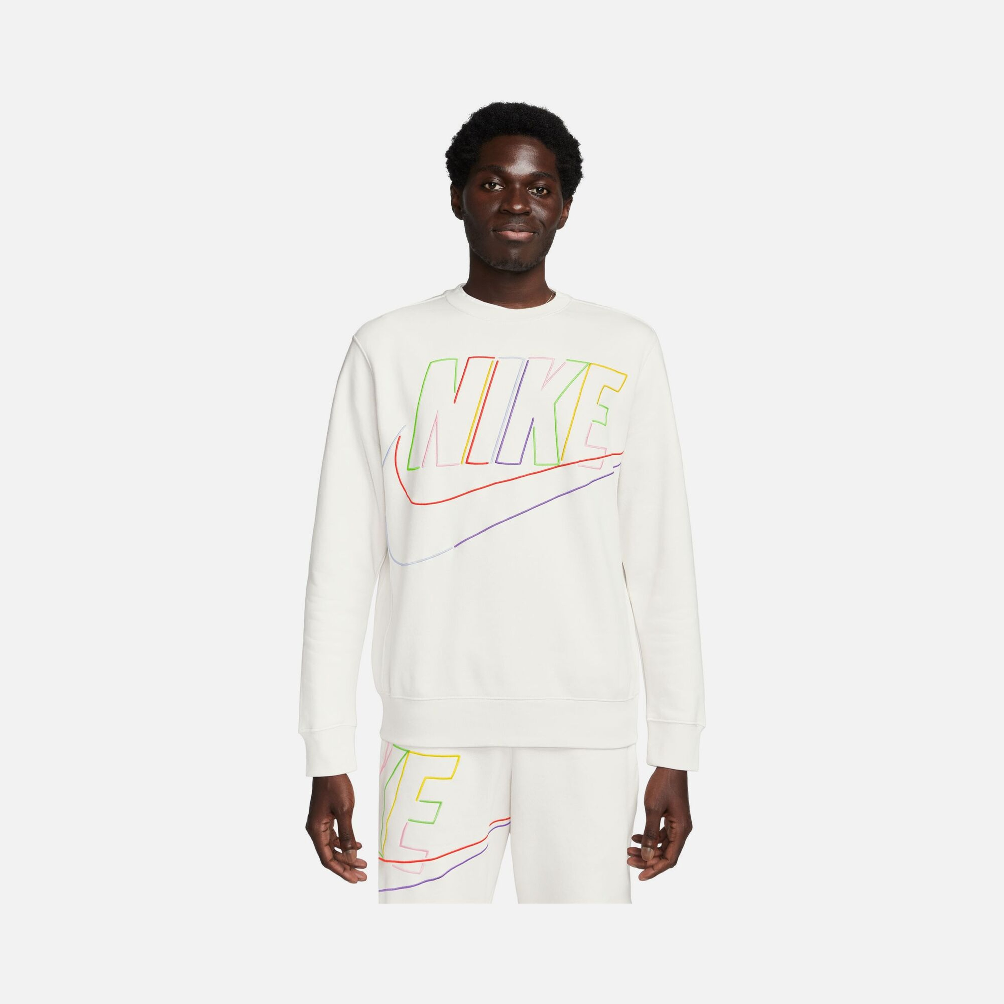 Nike Sportswear Club Fleece+ Futura Crewneck Erkek Sweatshirt