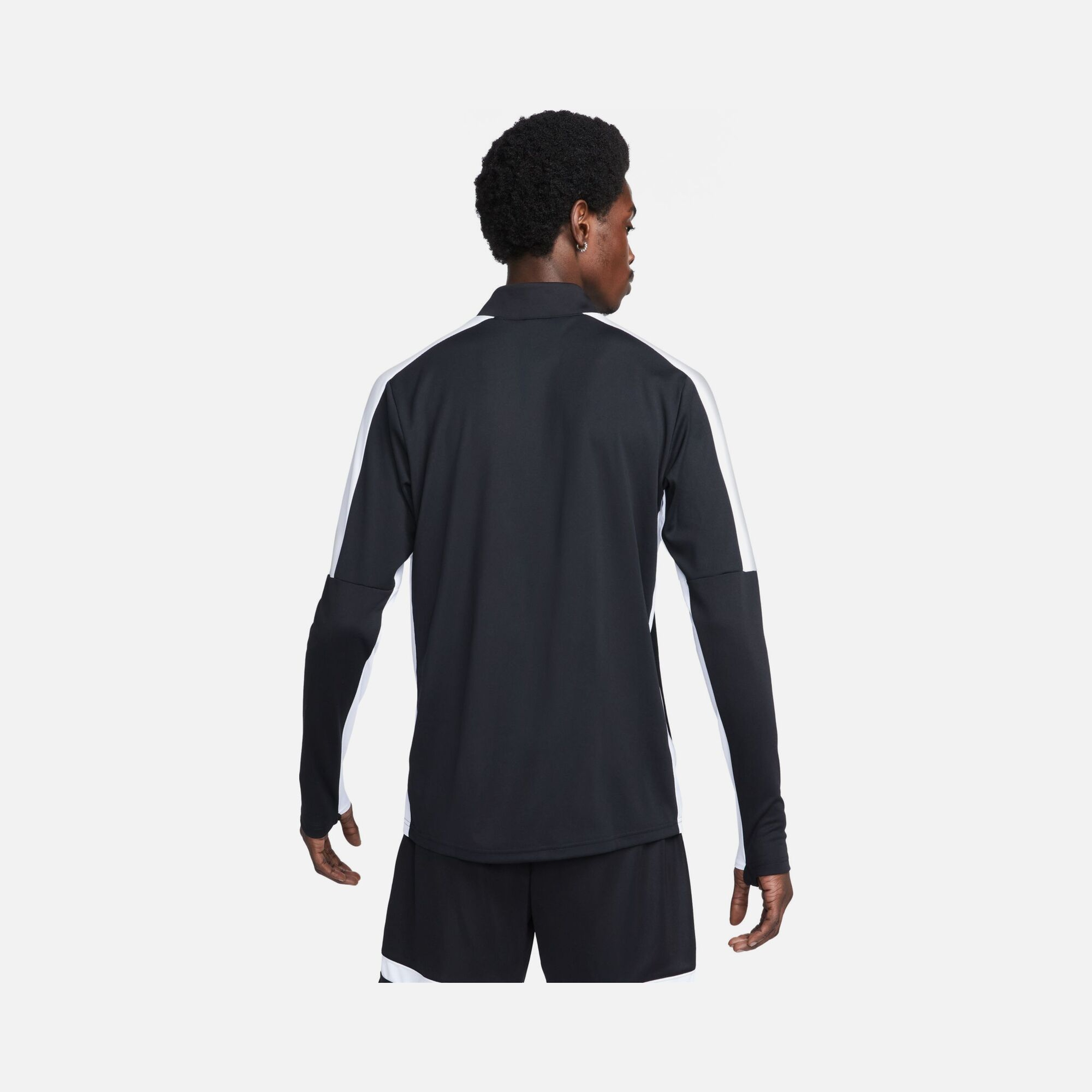 Nike Dri-Fit Academy 23 Soccer Drill 1/2-Zip Long-Sleeve Erkek Tişört