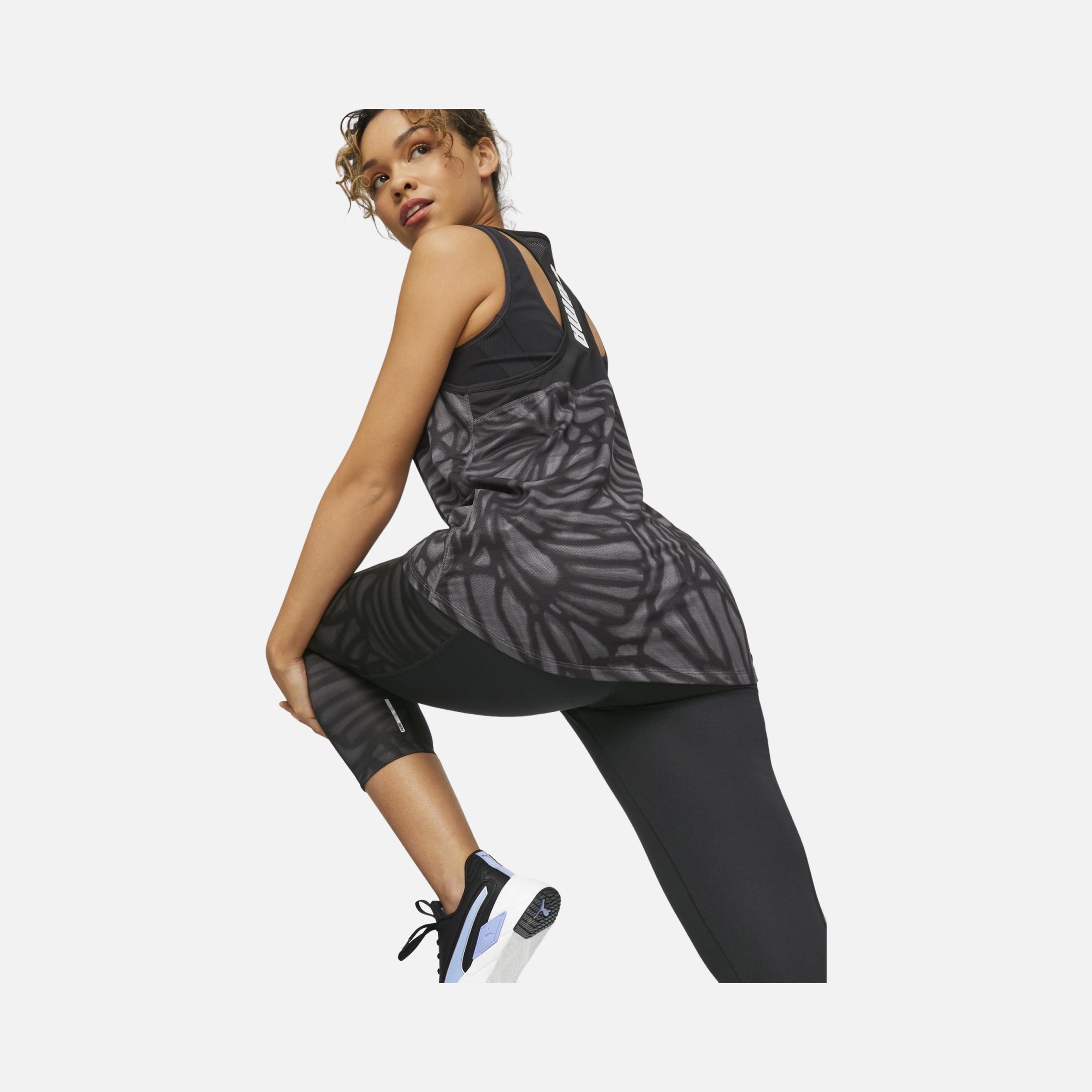 Puma Favorites Aop High Waist 3/4 Training Kadın Tayt