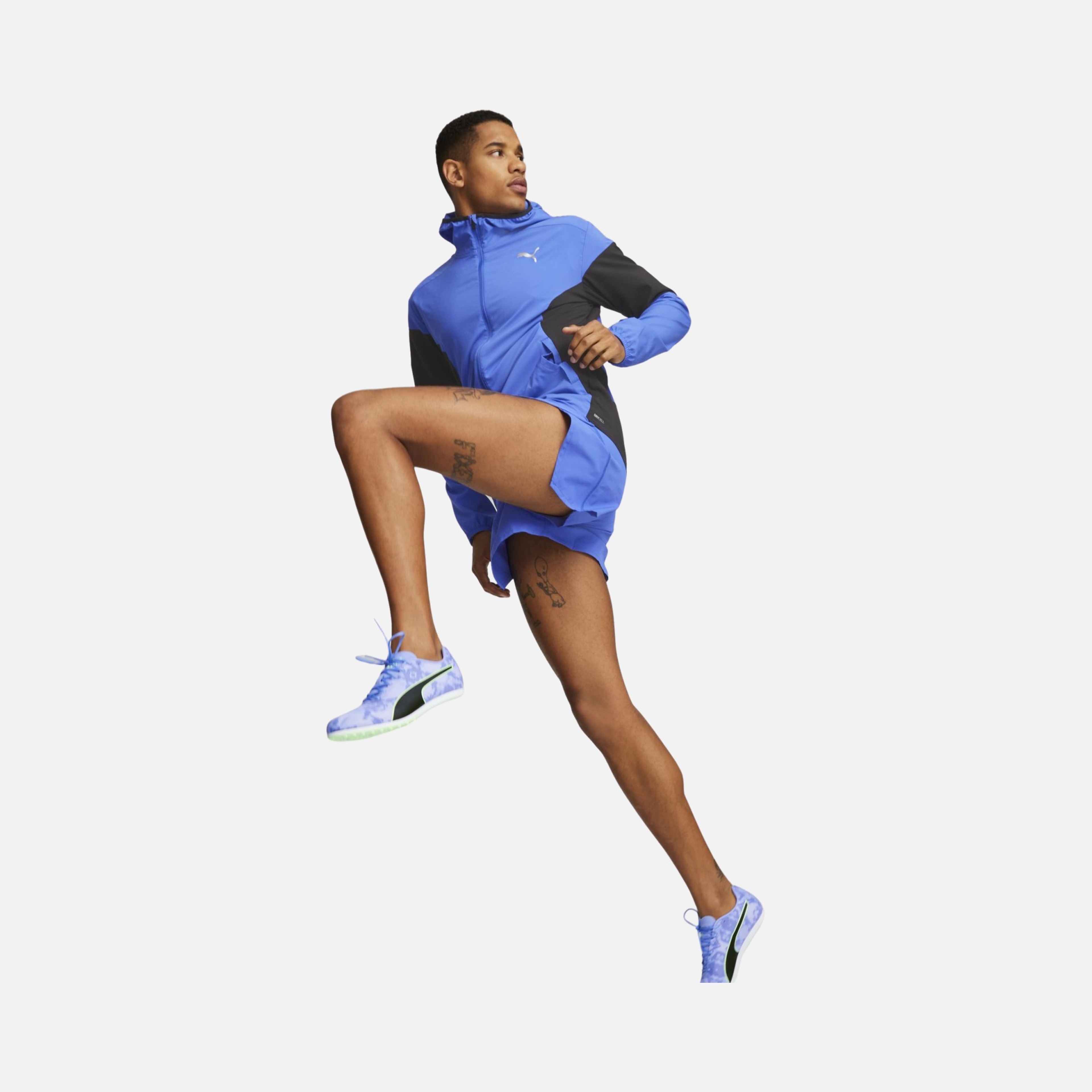 Puma Run Lightweight Full-Zip Hoodie Erkek Ceket