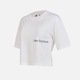 New Balance Sportswear WNT1340 Cropped Short-Sleeve Kadın Tişört
