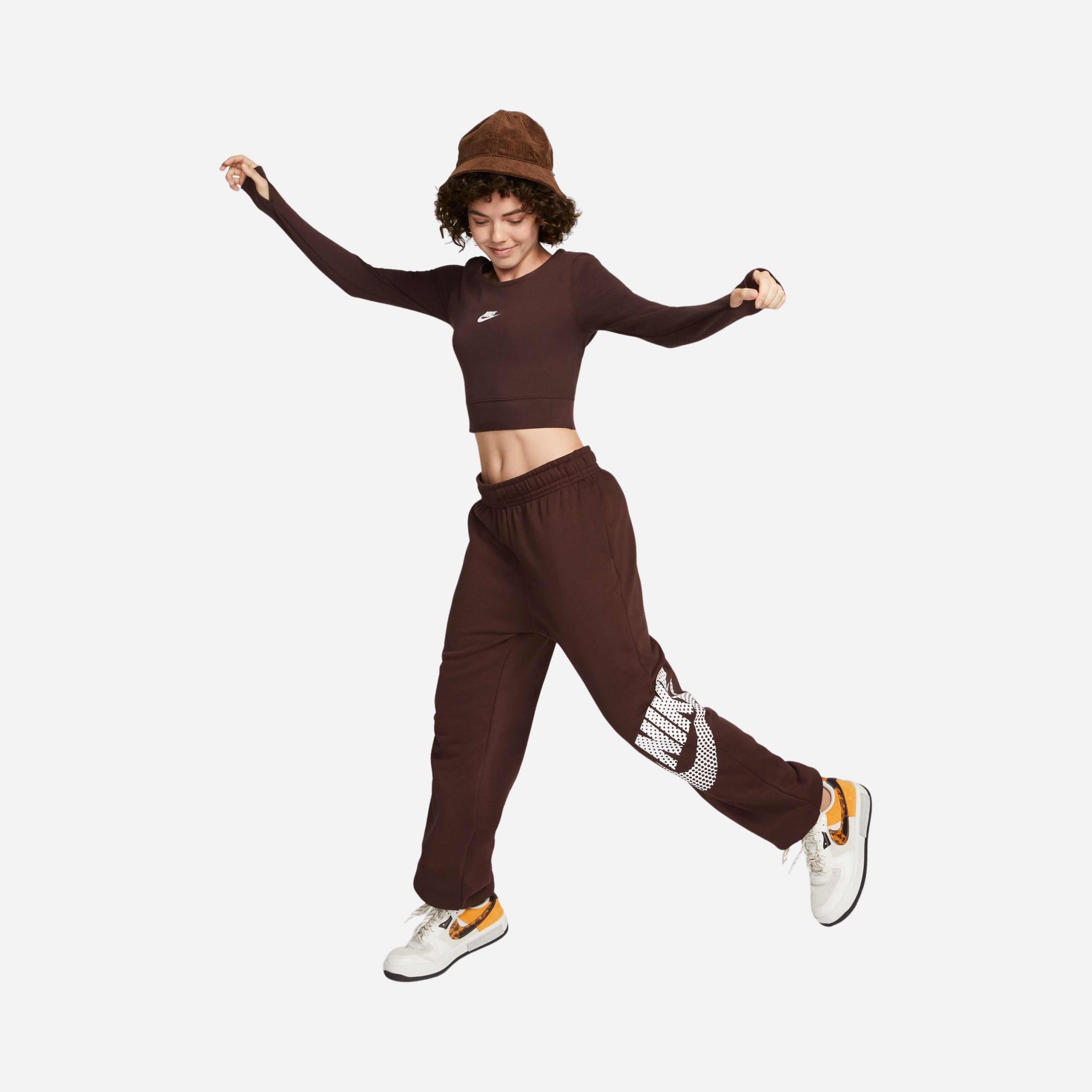 Nike Sportswear Oversized Graphic Fleece Dance Kadın Eşofman Altı