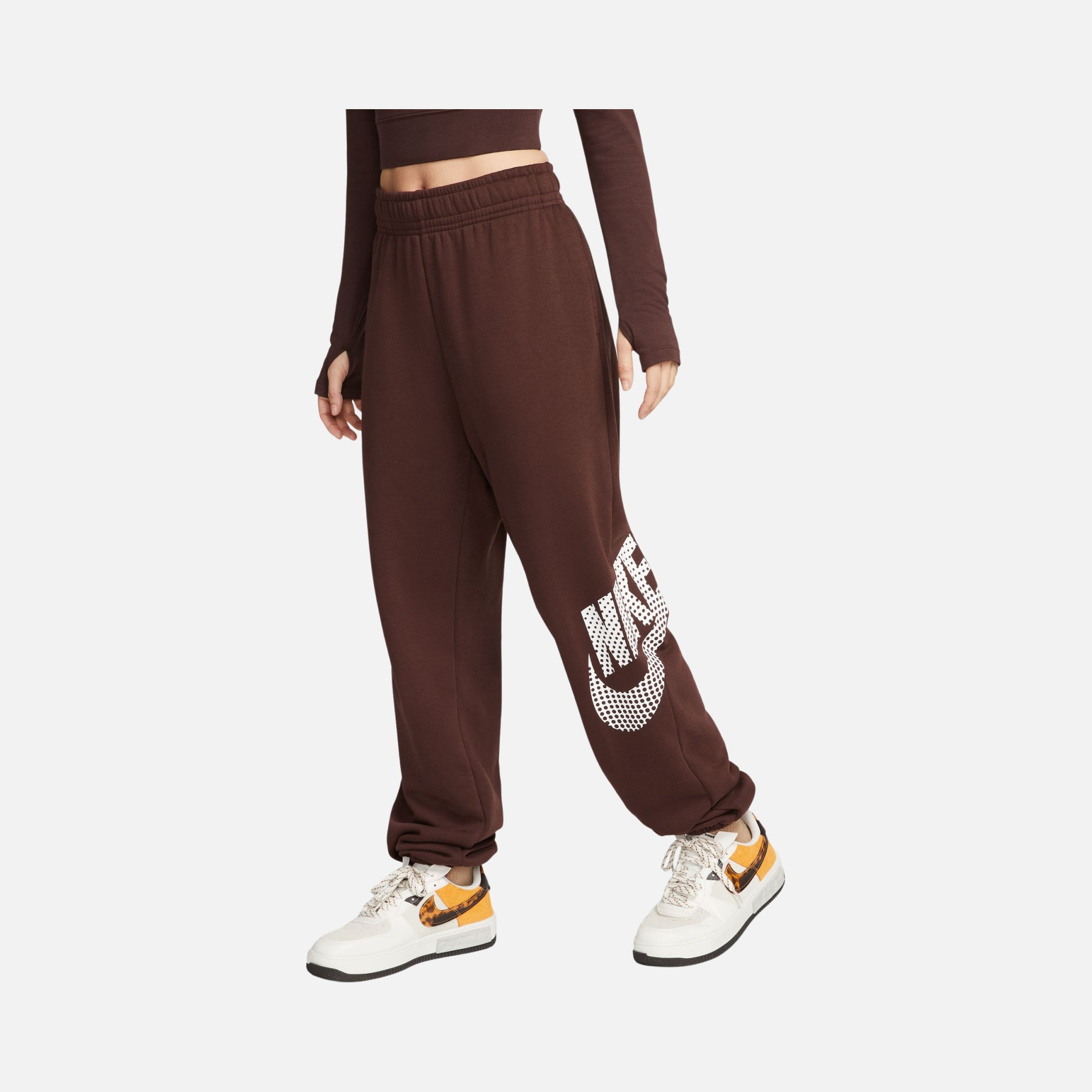 Nike Sportswear Oversized Graphic Fleece Dance Kadın Eşofman Altı