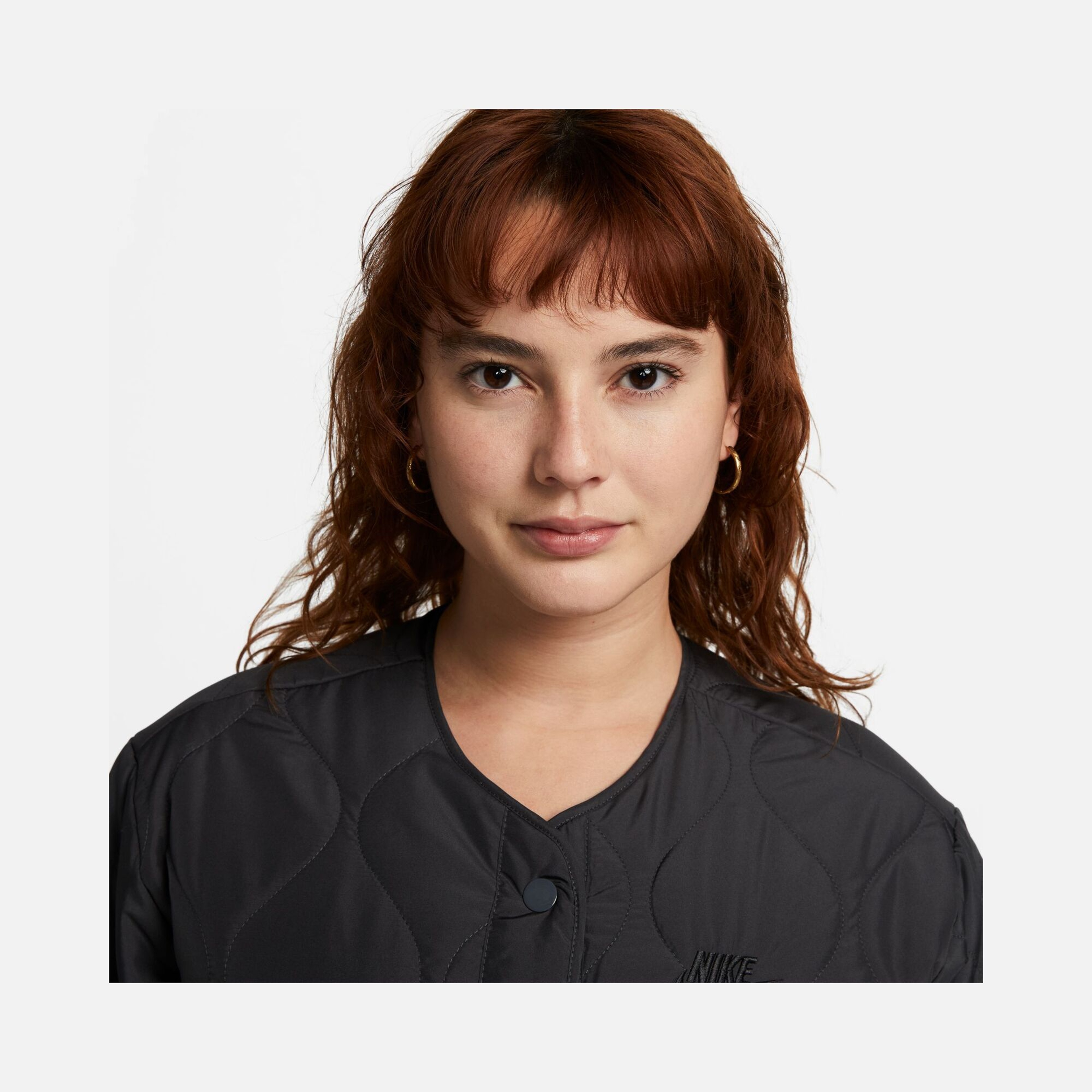 Nike Sportswear Sports Utility Quilted Full Snap Fastener Kadın Ceket