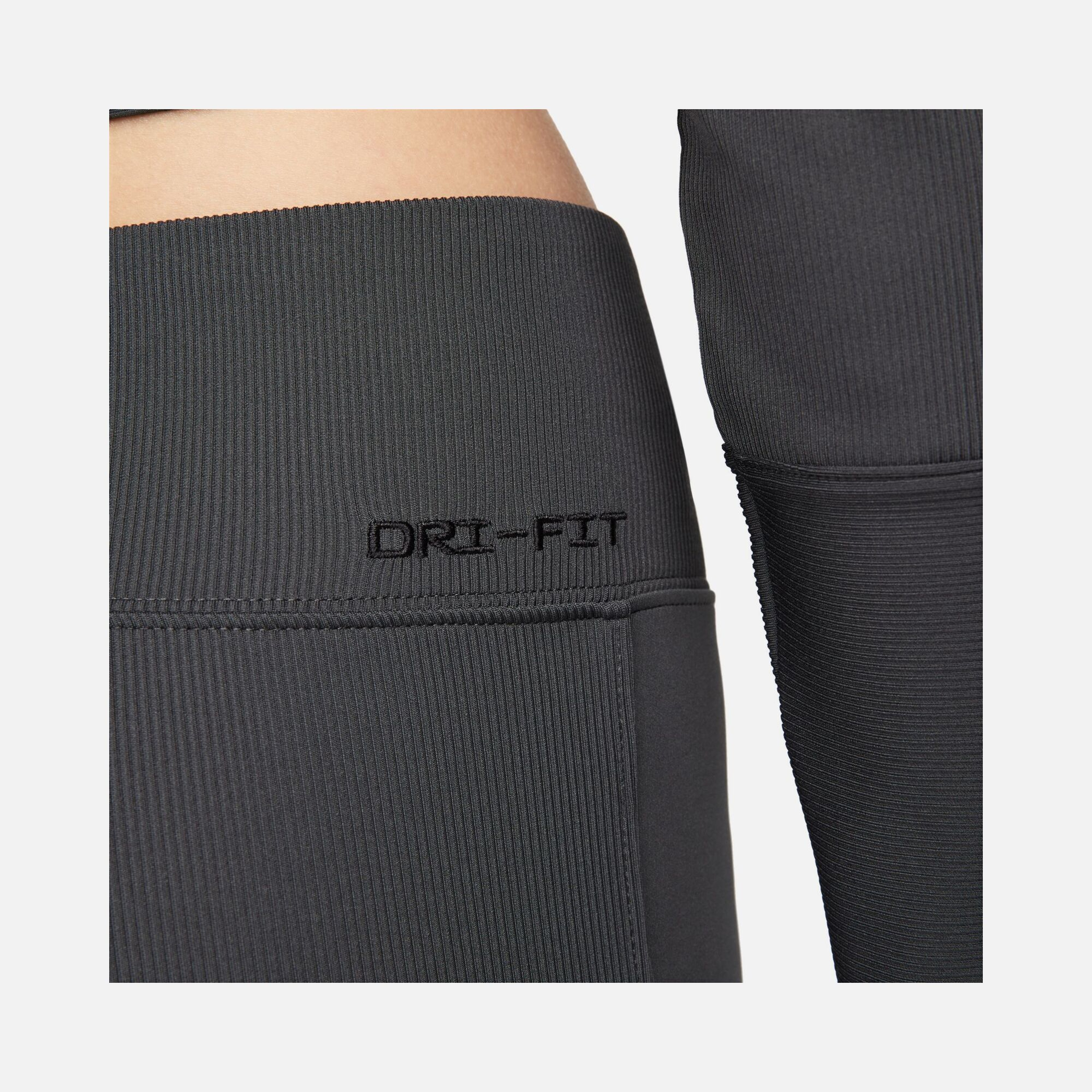 Nike Sportswear Ribbed Sports Utility With Pockets Kadın Tayt