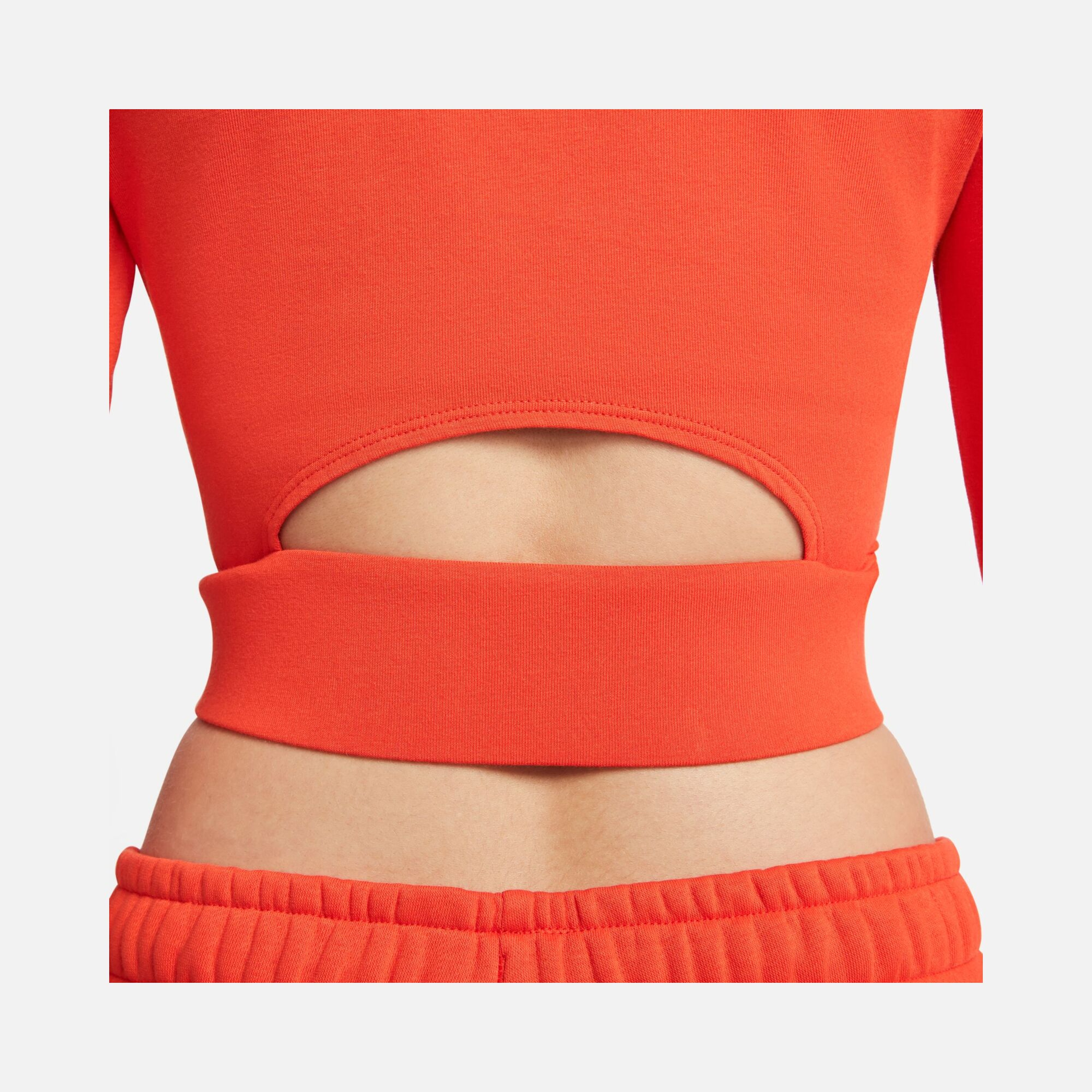 Nike Sportswear Gel-Dance Cropped Long-Sleeve Kadın Tişört