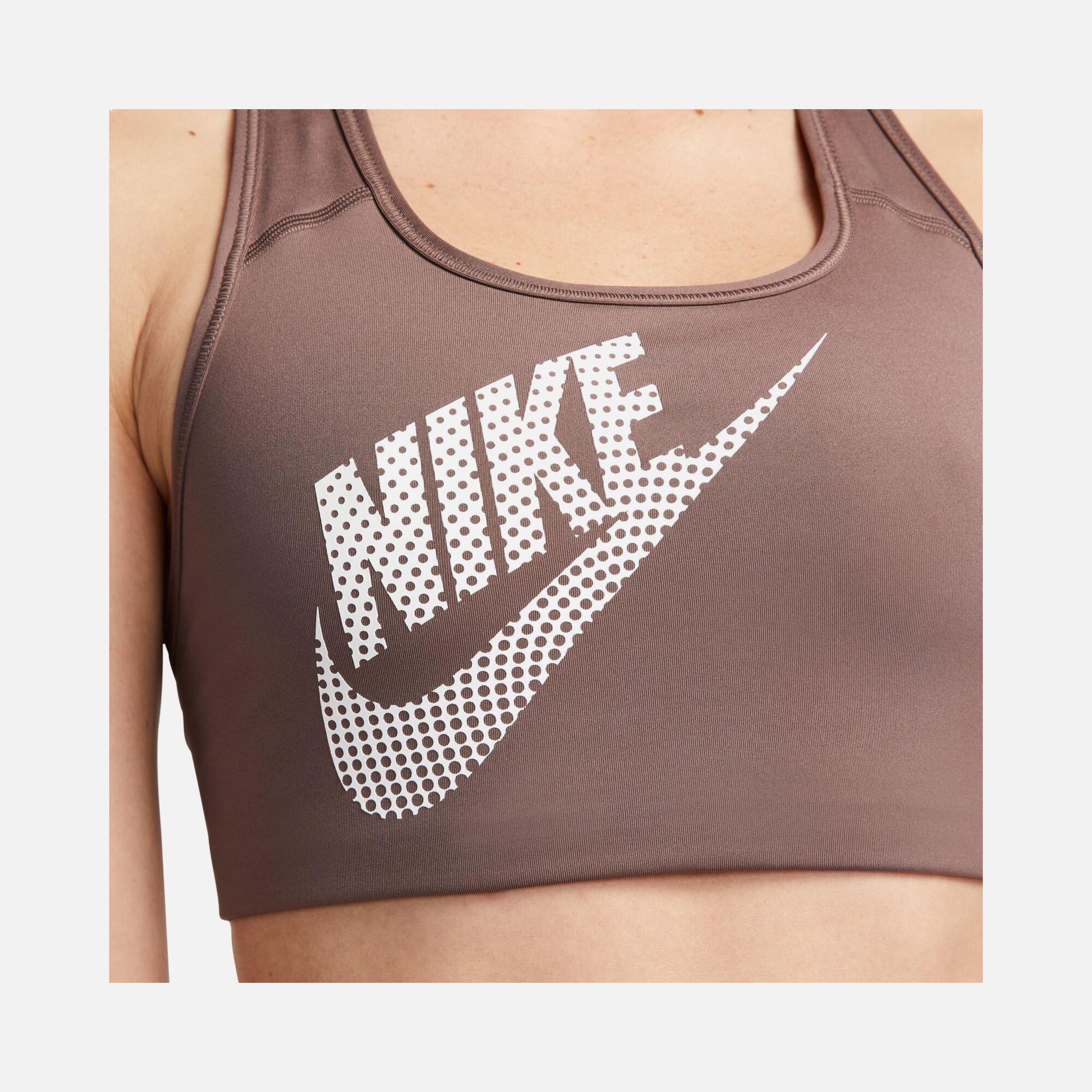 Nike Dri-Fit Swoosh Medium-Support Non-Padded Dance Training Kadın Bra