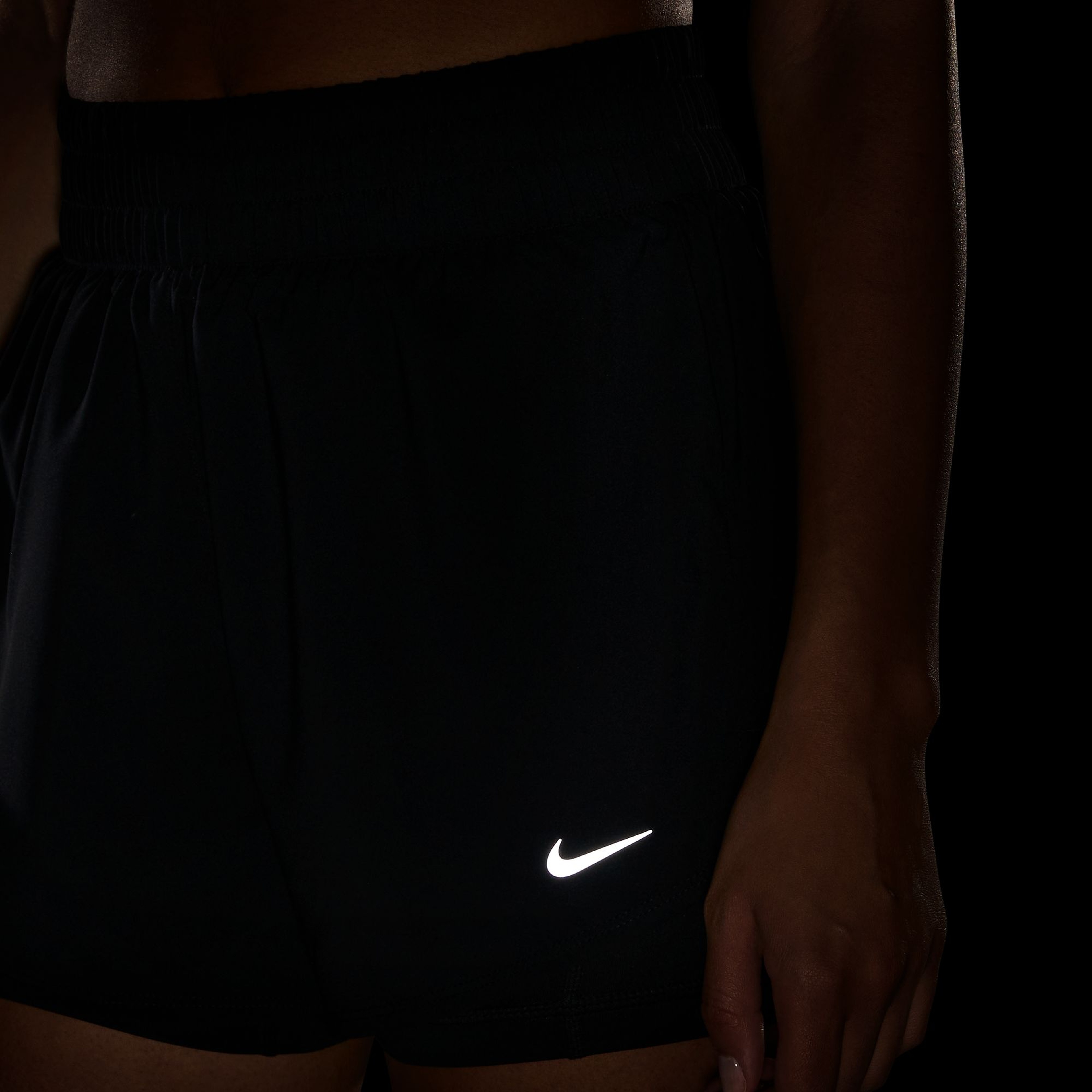 Nike Dri-Fit One High-Waisted 3" 2-in-1 Training Kadın Şort