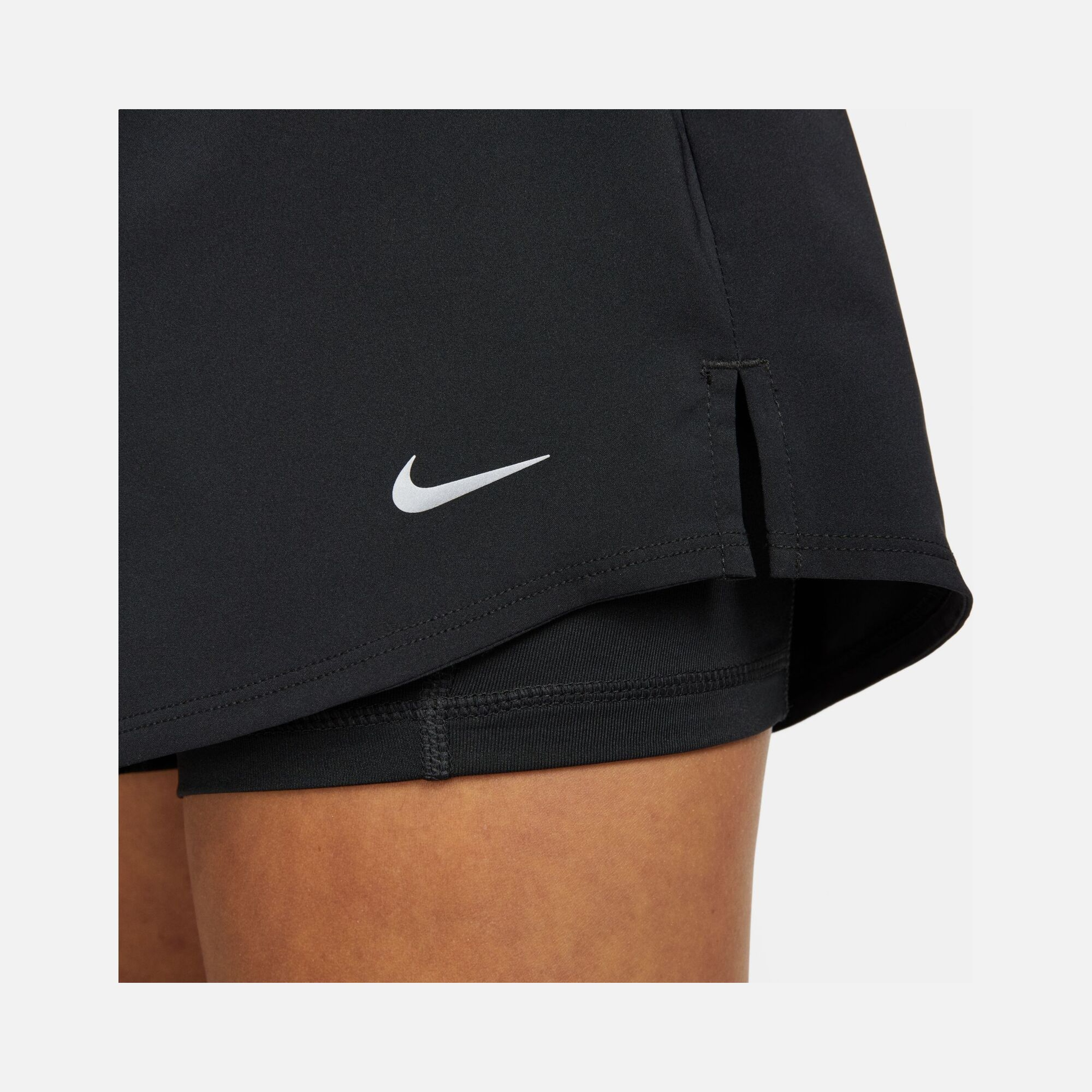 Nike Dri-Fit One High-Waisted 3" 2-in-1 Training Kadın Şort