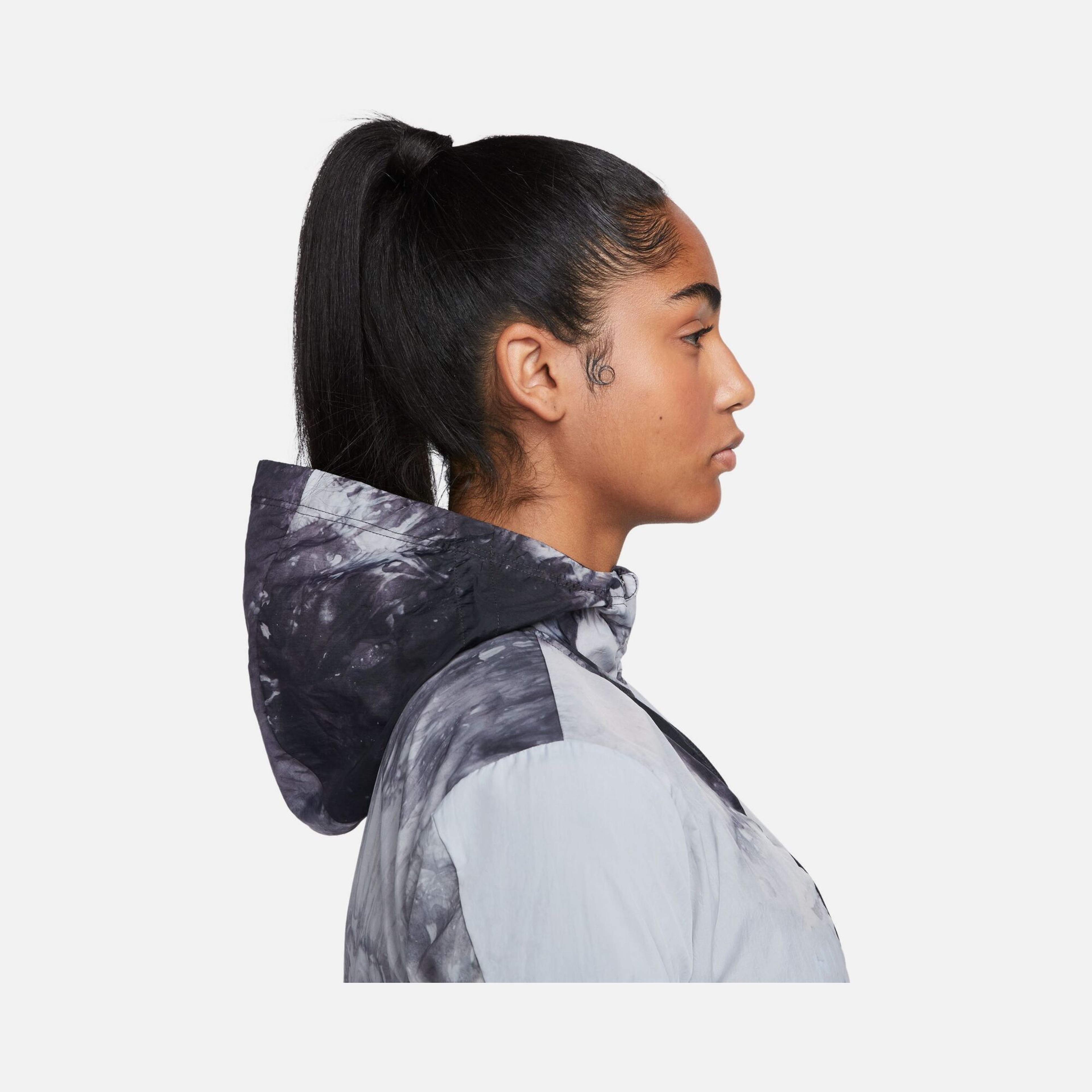 Nike Repel Trail-Running All-Over Printed Recoverable Full-Zip Hoodie Kadın Ceket