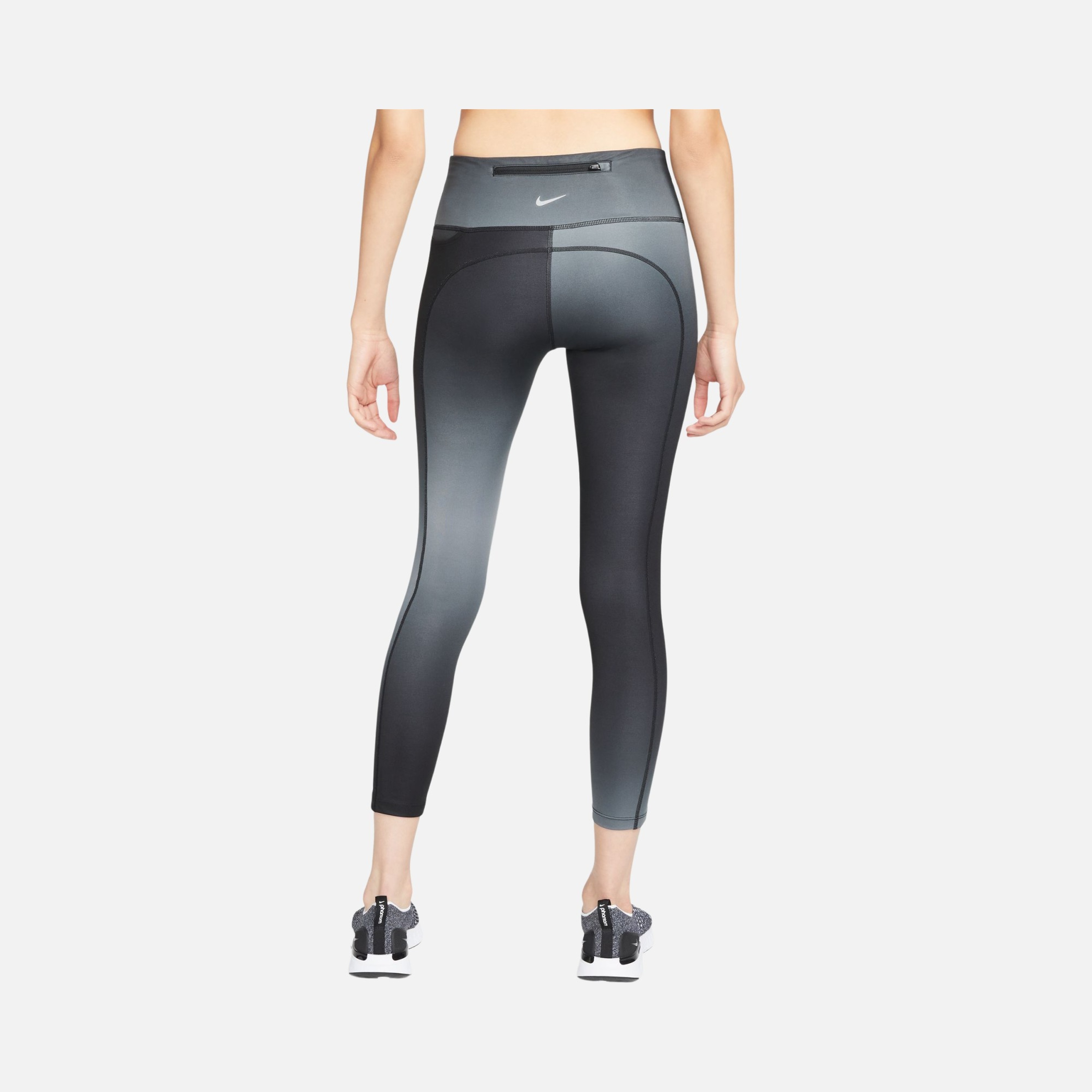 Nike Dri-Fit Fast Mid-Rise 7/8 Gradient-Dye Running Kadın Tayt