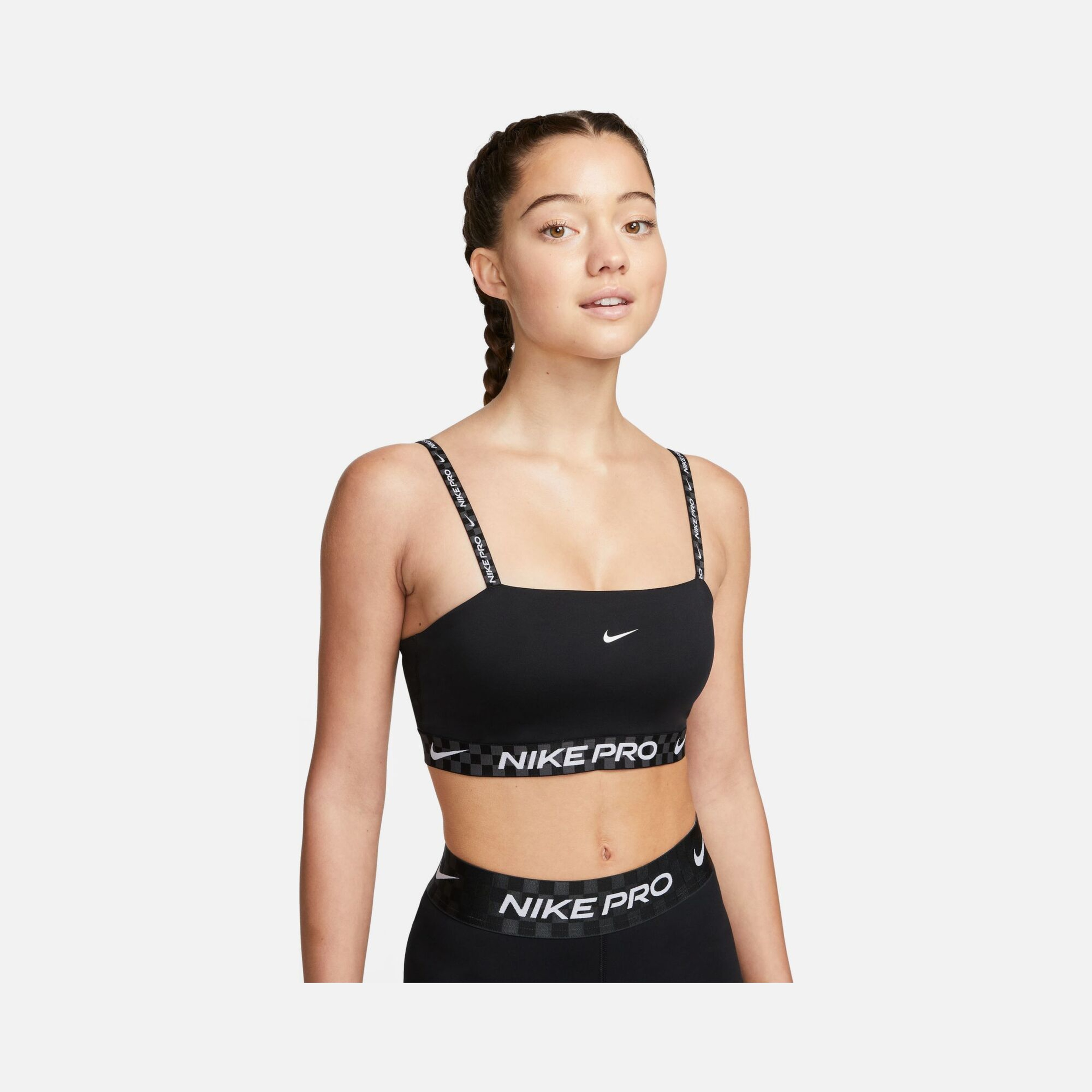 Nike Pro Dri-Fit Indy Light-Support Padded Bandeau Kadın Bra