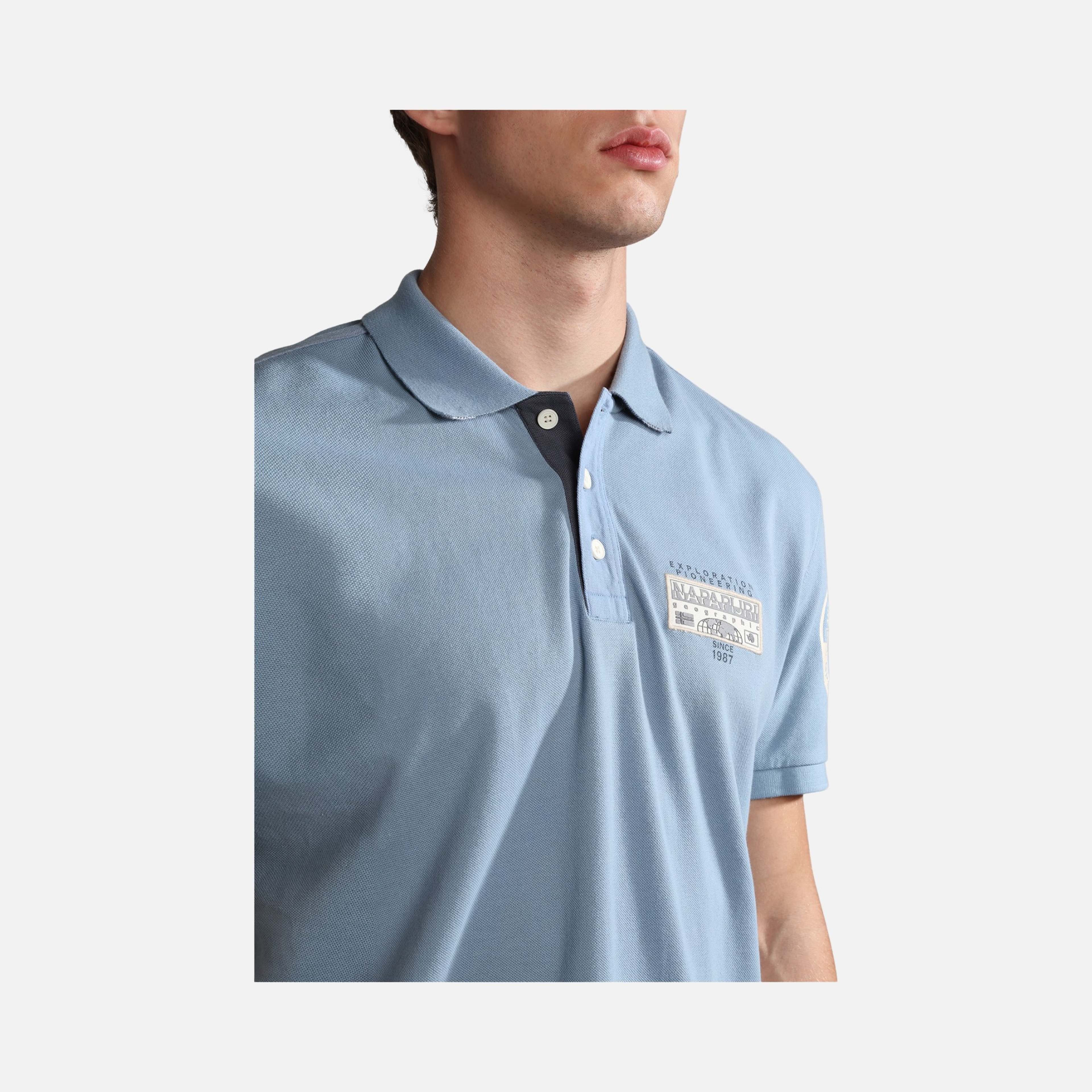 Napapijri Sportswear Amundsen Polo Short-Sleeve Erkek Tişört