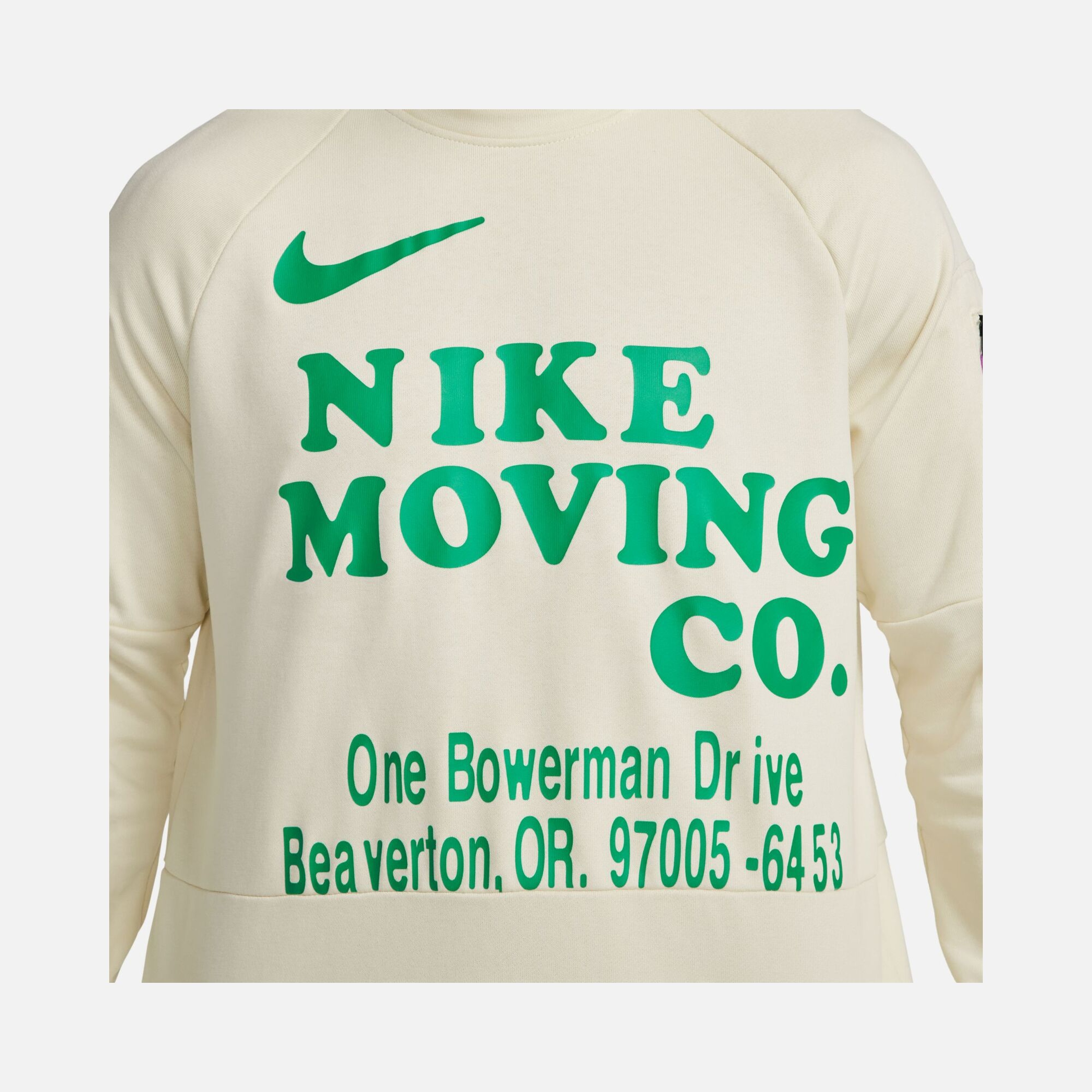 Nike Dri-Fit ''Nike Moving Company Graphic'' Fitness Long-Sleeve Erkek Tişört