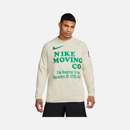 Nike Dri-Fit ''Nike Moving Company Graphic'' Fitness Long-Sleeve Erkek Tişört