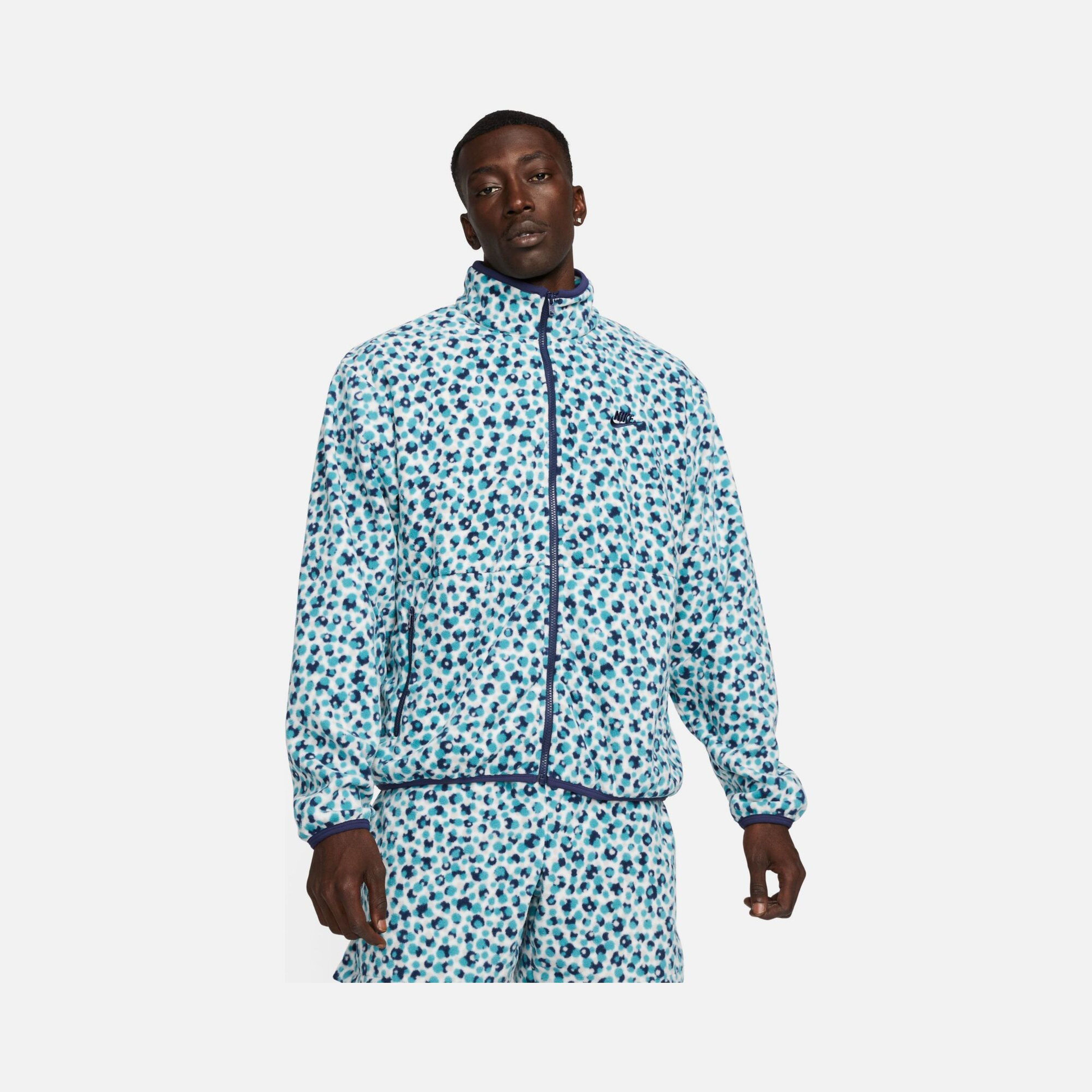 Nike Sportswear Club Fleece+ ''Bright Spotted Pattern'' Full-Zip Erkek Ceket