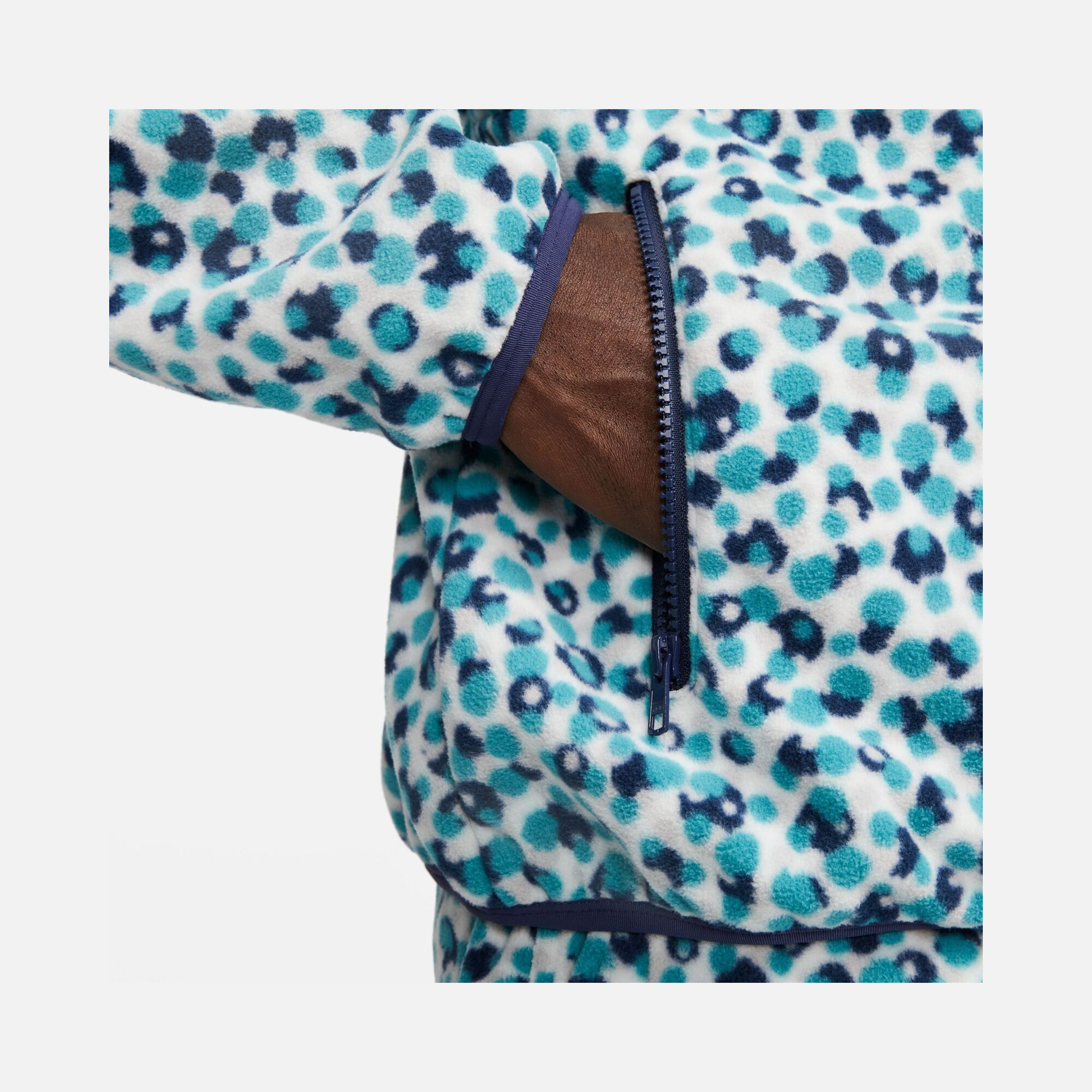 Nike Sportswear Club Fleece+ ''Bright Spotted Pattern'' Full-Zip Erkek Ceket