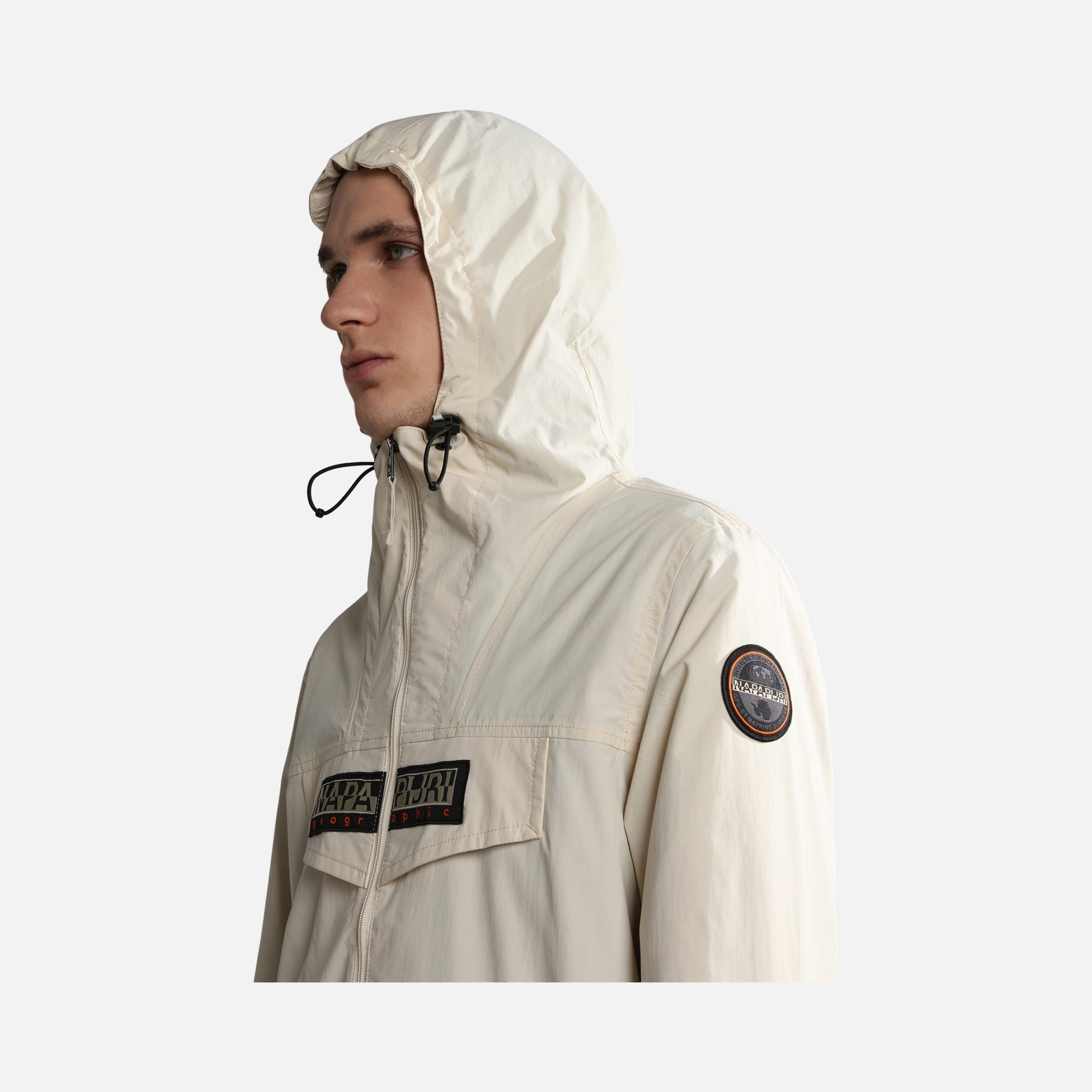 Napapijri Sportswear Rainforest Opens Summer Short Full-Zip Hoodie Erkek Ceket