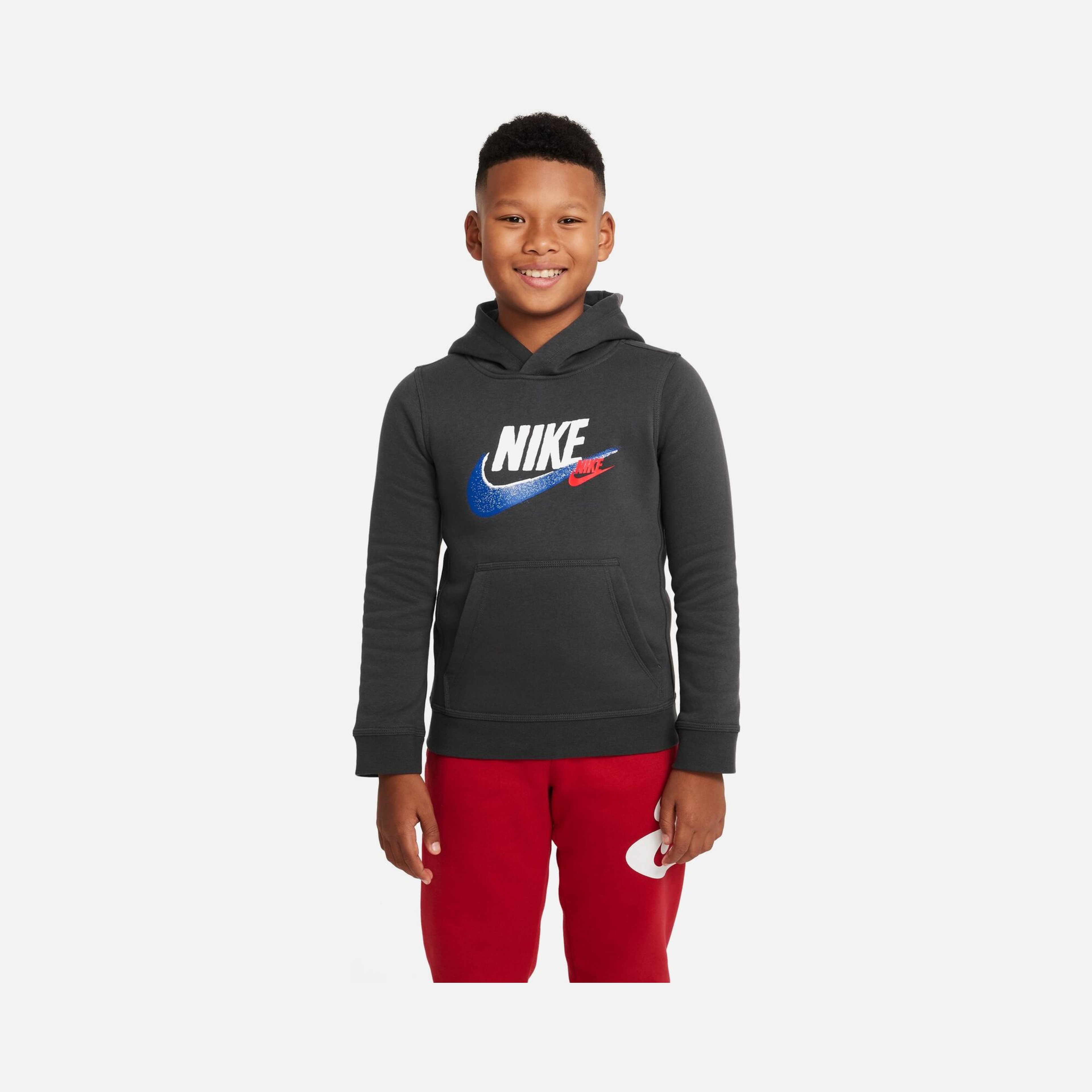 Nike Sportswear Standard Issue Fleece Pullover Hoodie (Boys') Çocuk Sweatshirt