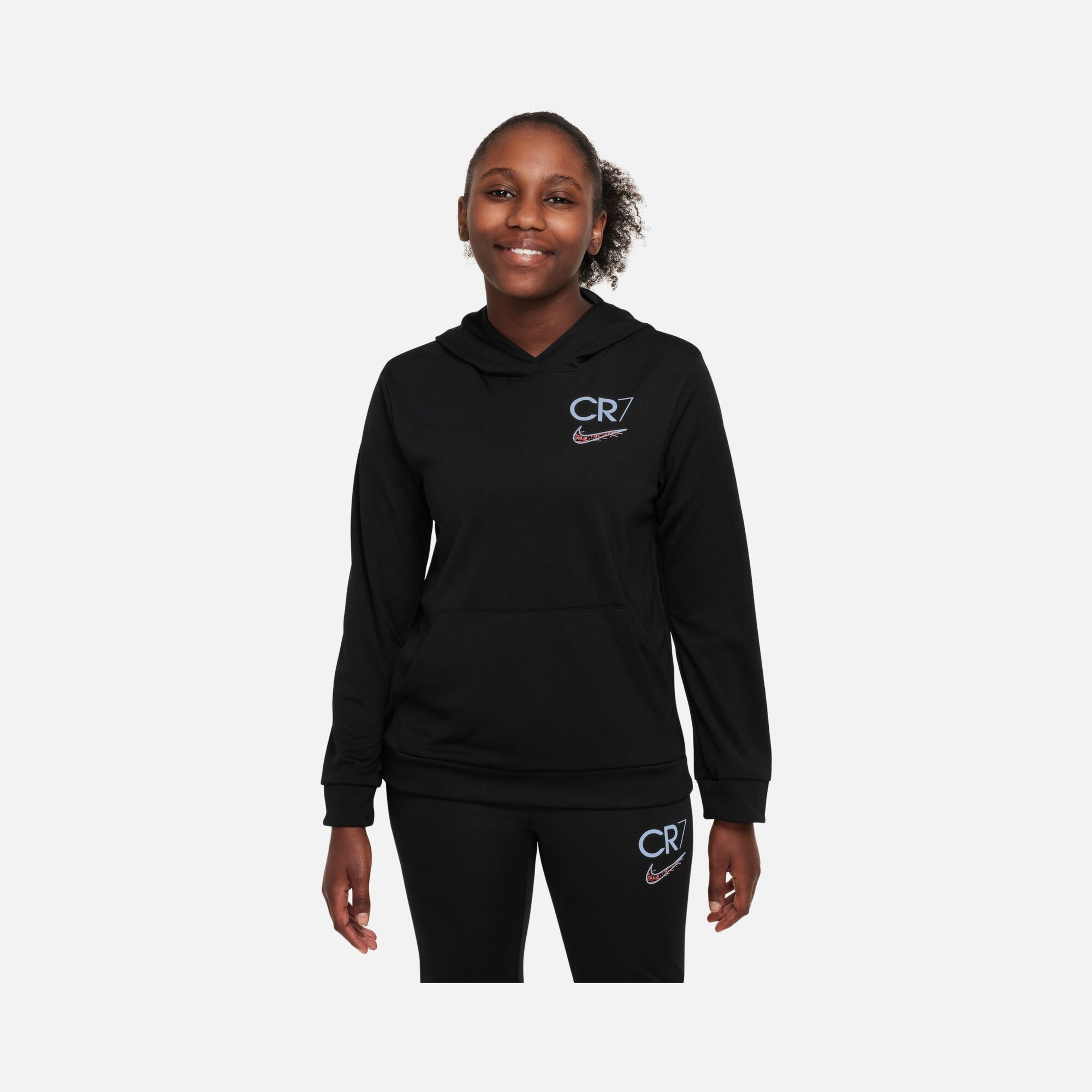 Nike Dri-Fit CR7 Football Soccer Hoodie Çocuk Sweatshirt