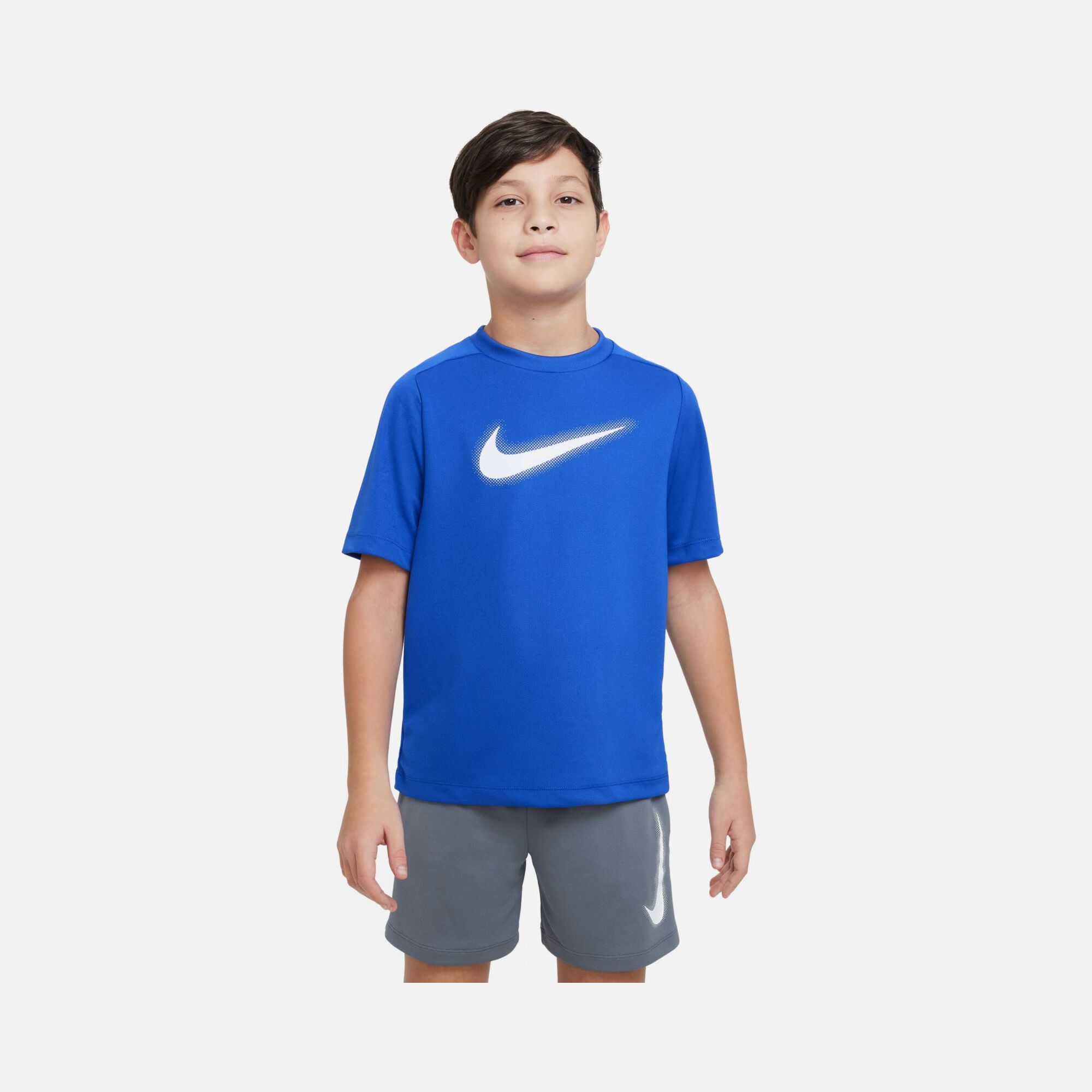 Nike Dri-Fit Multi+ Graphic Training Short-Sleeve (Boys') Çocuk Tişört