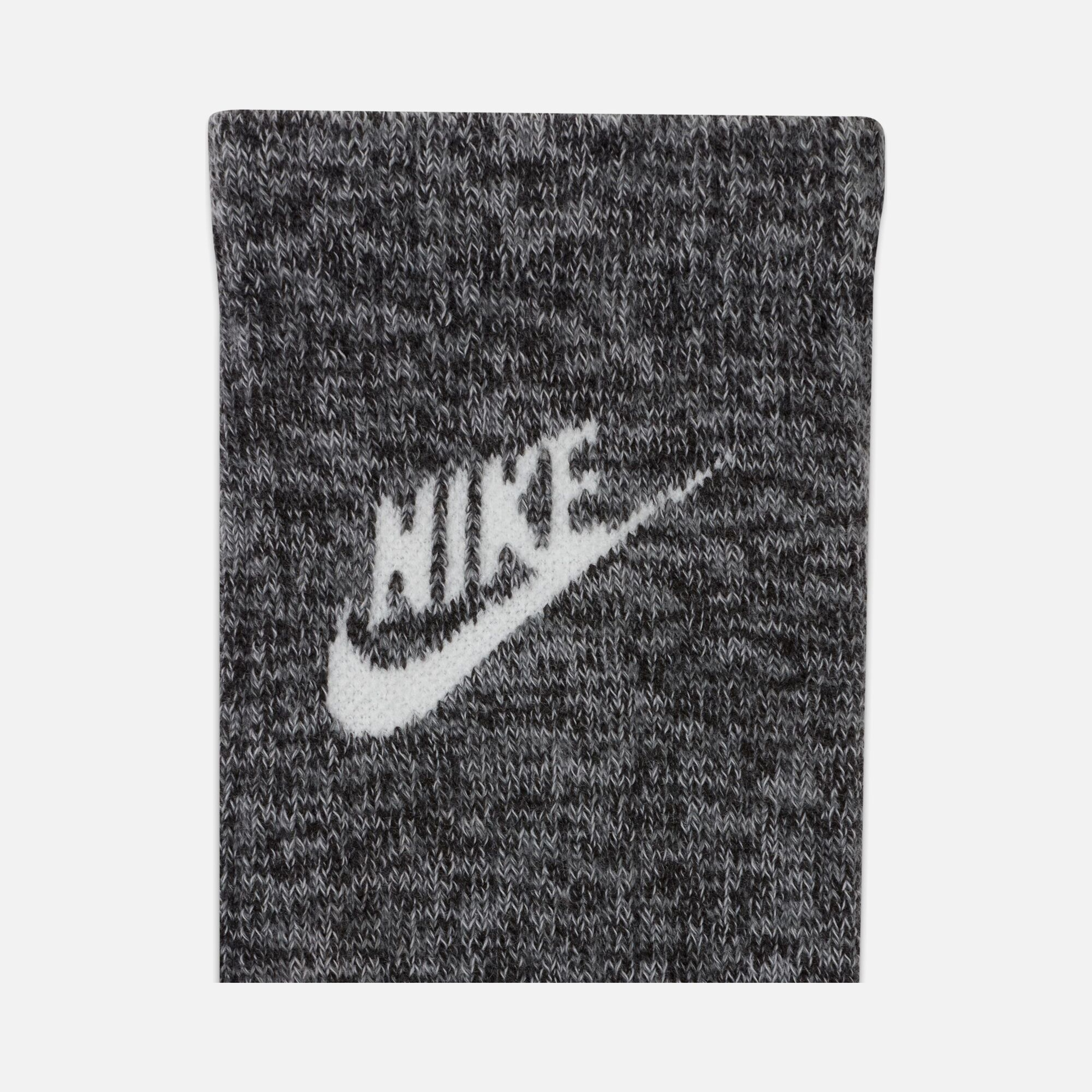 Nike Dri-Fit Everyday Plus Cushioned Crew Melange Knitting (1 Pairs) Unisex Çorap