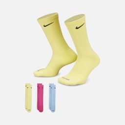 Nike Everyday Plus Cushioned Training Crew (3 Pairs) Unisex Çorap