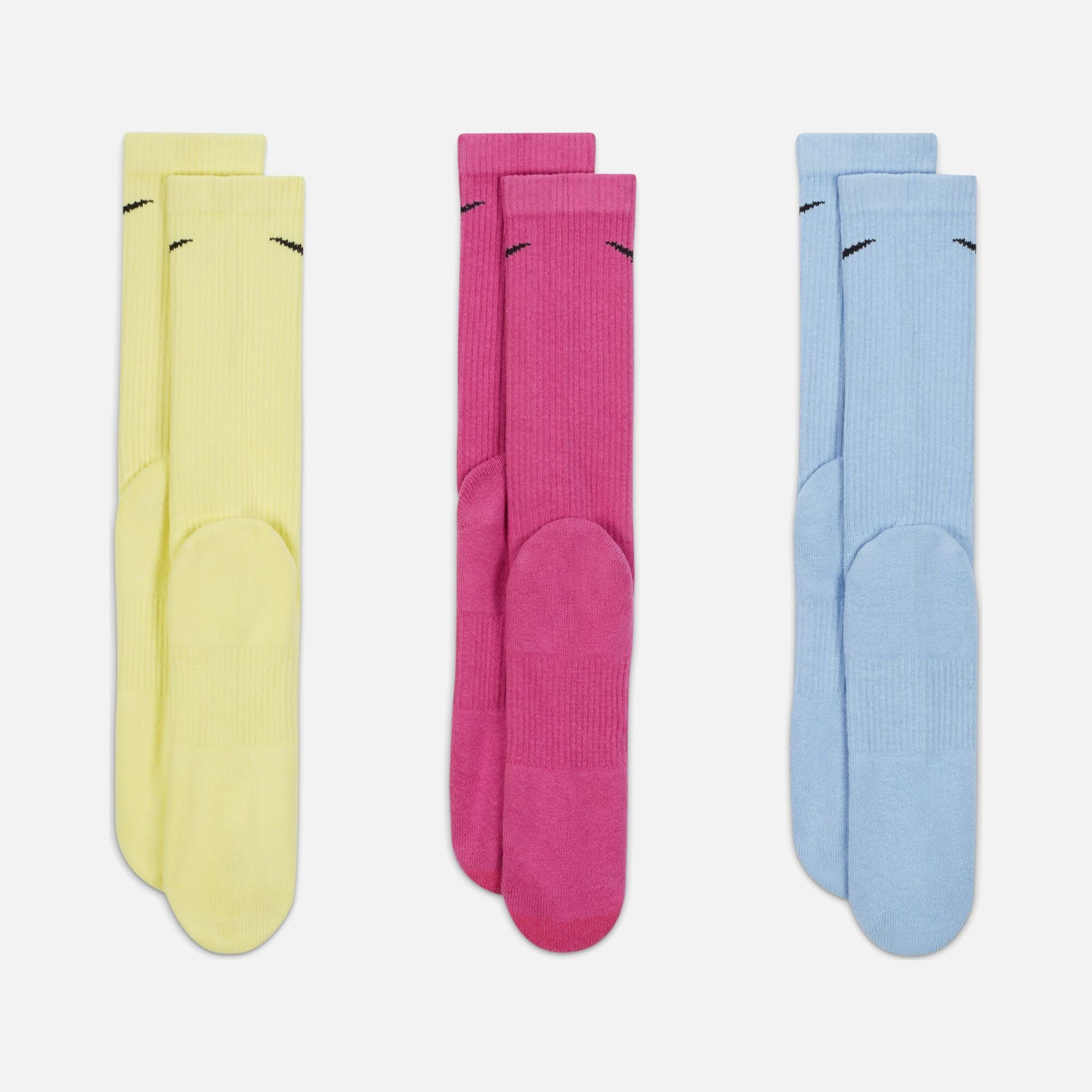 Nike Everyday Plus Cushioned Training Crew (3 Pairs) Unisex Çorap