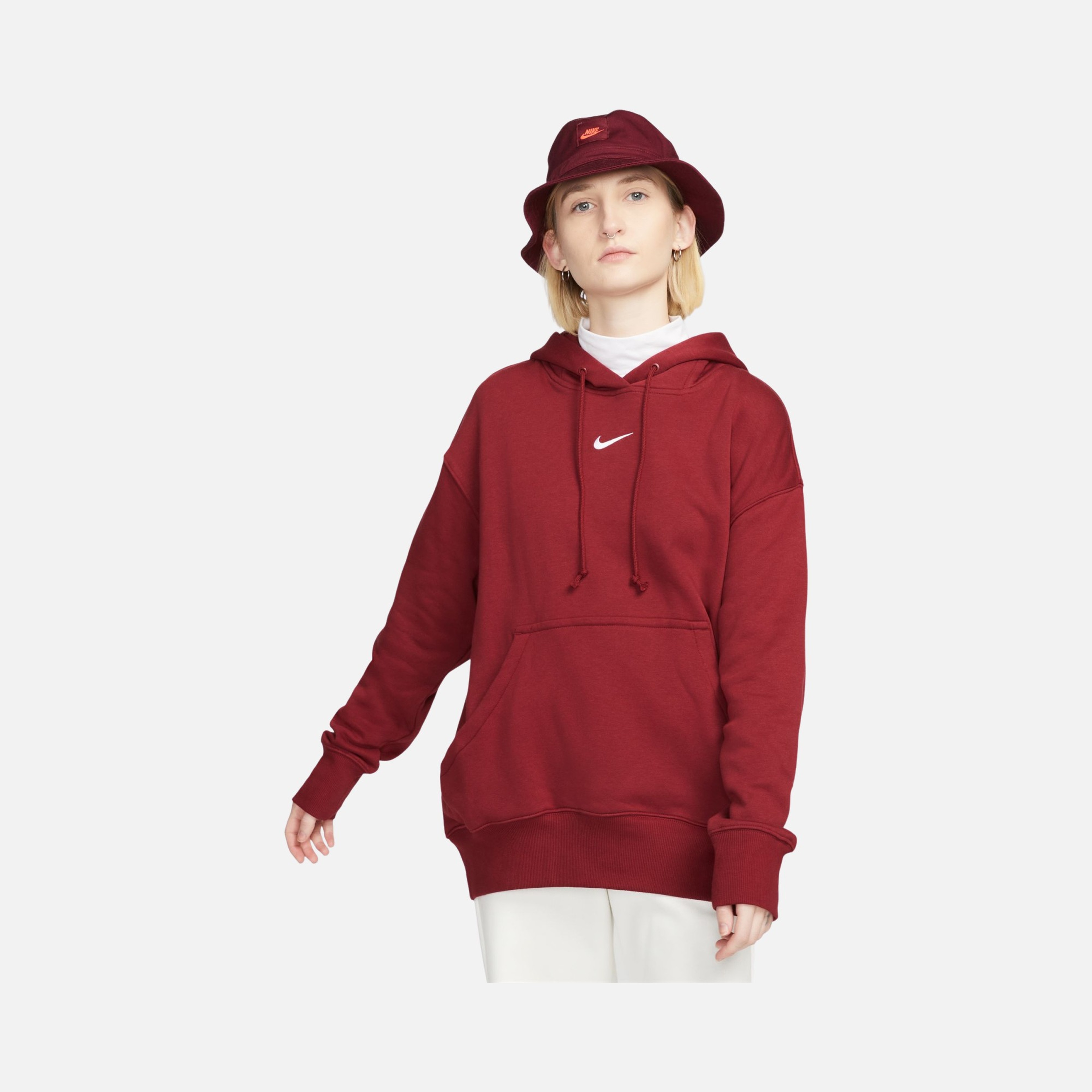 Nike Sportswear Phoenix Fleece Oversized Pullover Hoodie Kadın Sweatshirt