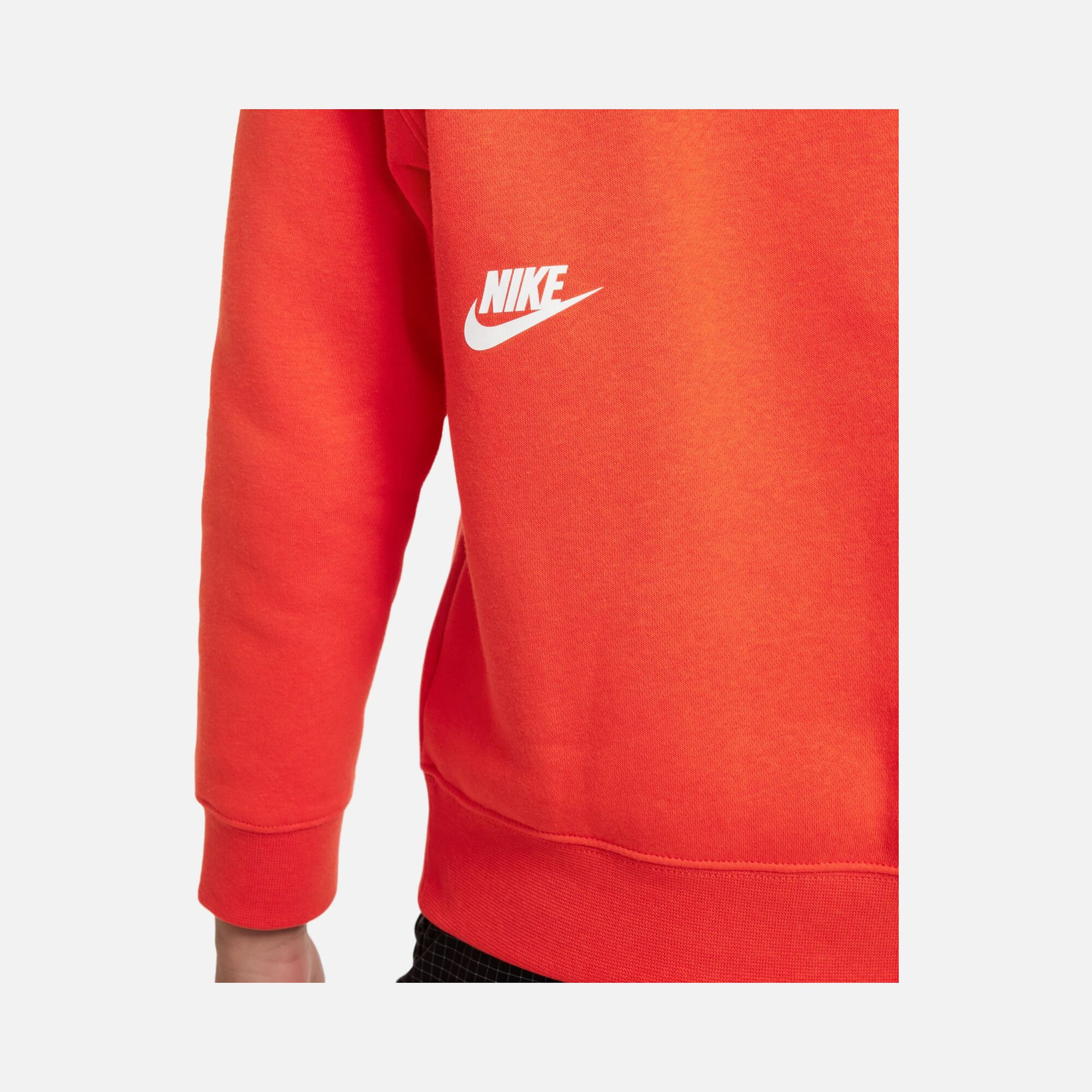 Nike Sportswear Swoosh Graphic Oversized Pullover Dance Hoodie (Girls') Çocuk Sweatshirt
