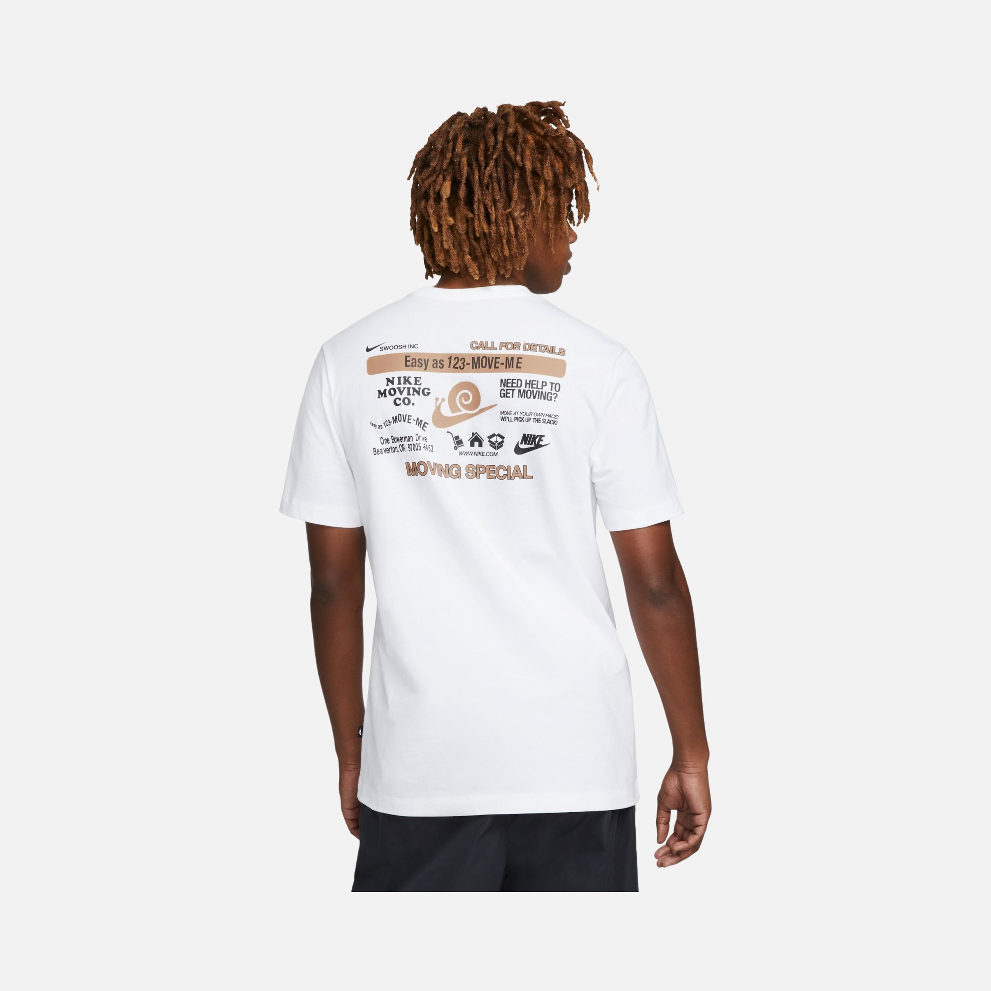 Nike Sportswear Moving Special Graphic Short-Sleeve Erkek Tişört