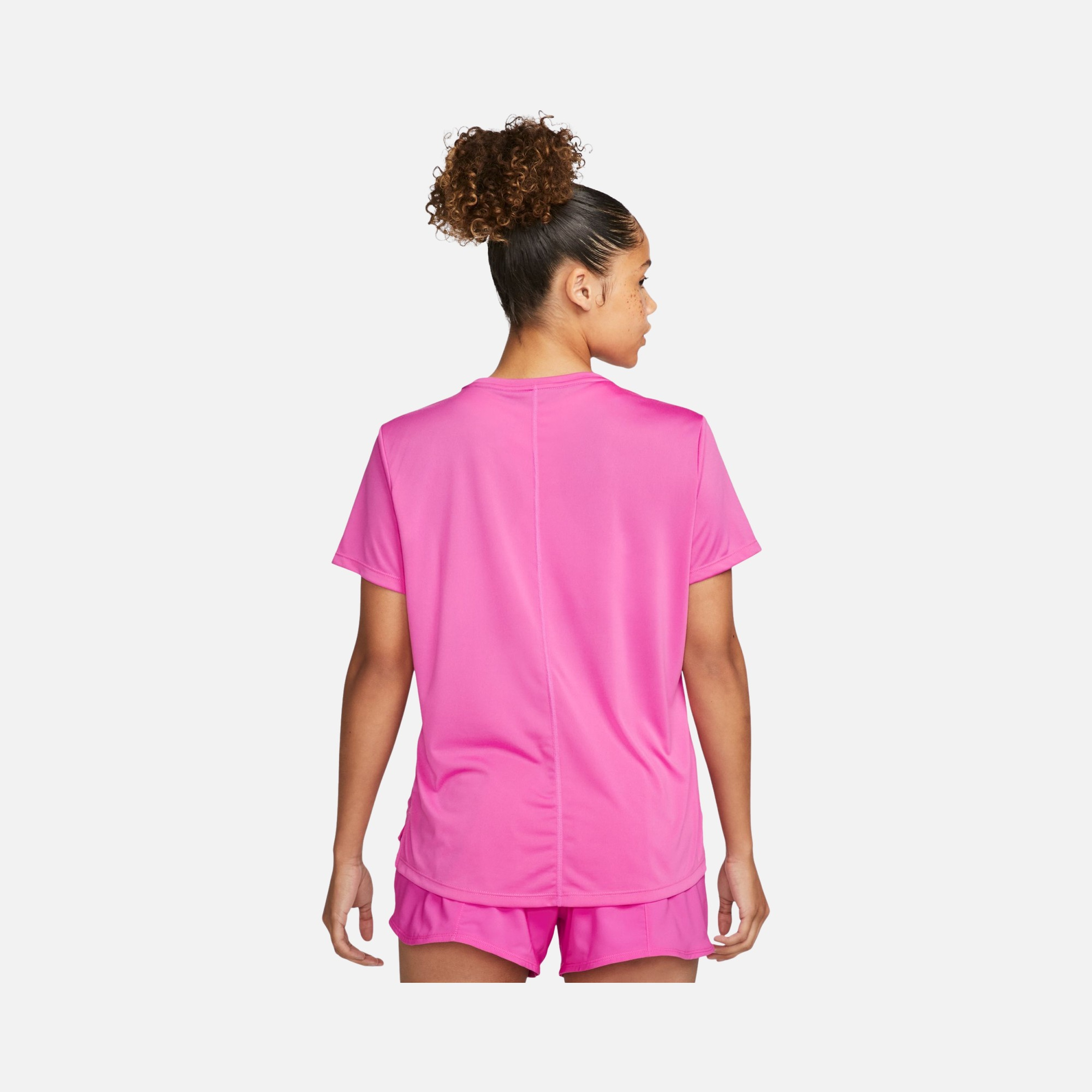 Nike Dri-Fit One Swoosh Graphic Running Short-Sleeve Kadın Tişört