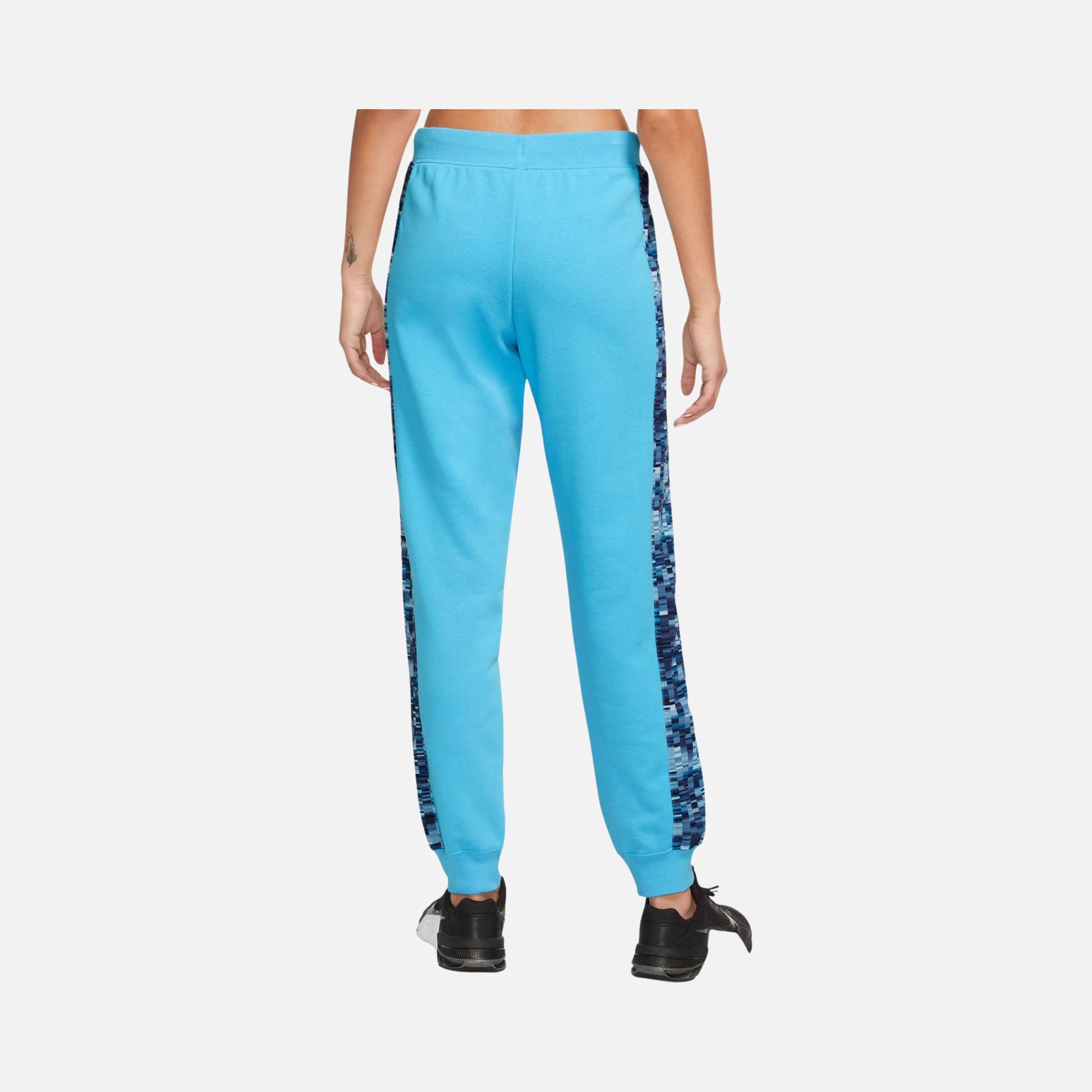 Nike Pro Dri-Fit Get-Fit French Terry AOP Training Kadın Eşofman Altı