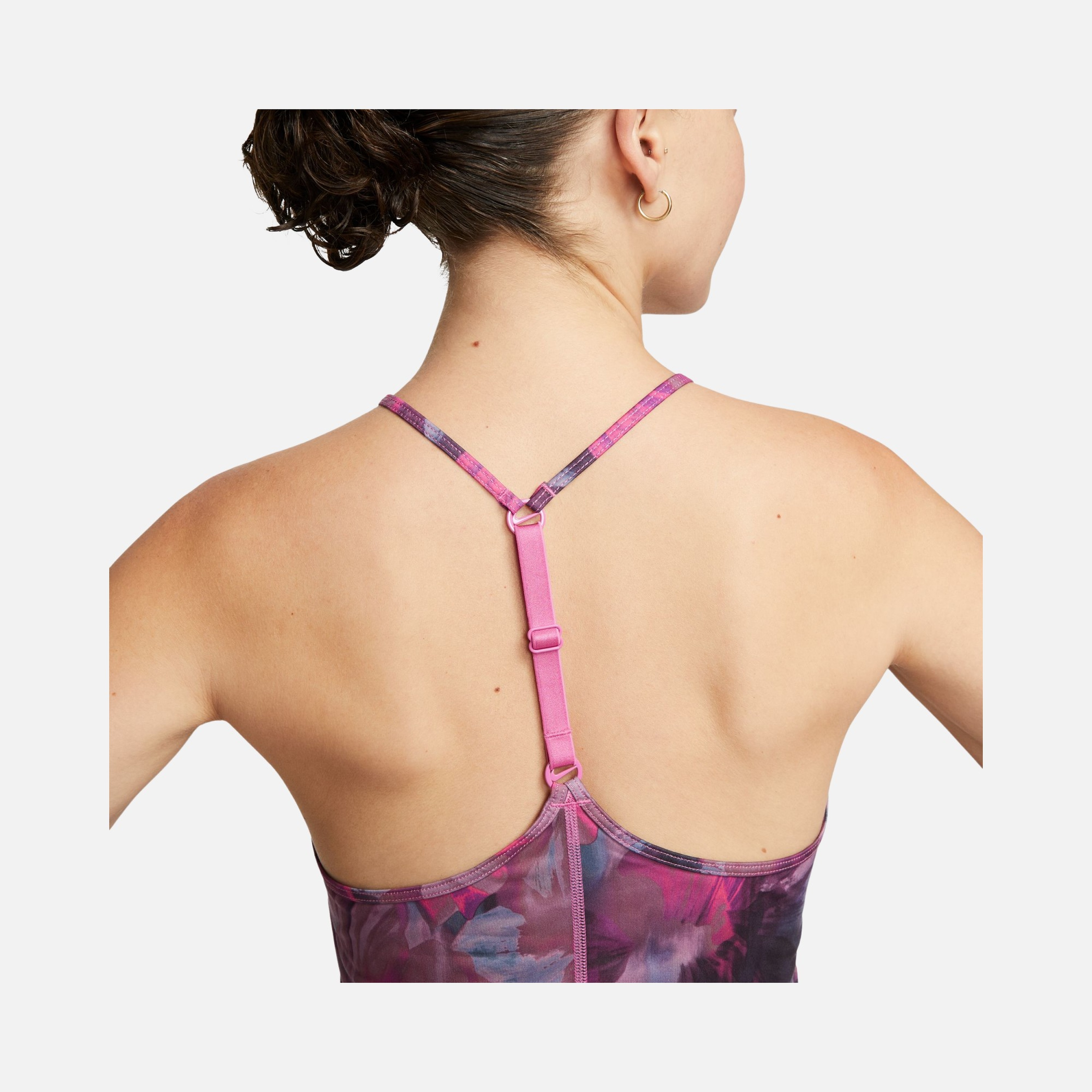 Nike Dri-Fit One Cropped Printed Training Kadın Atlet