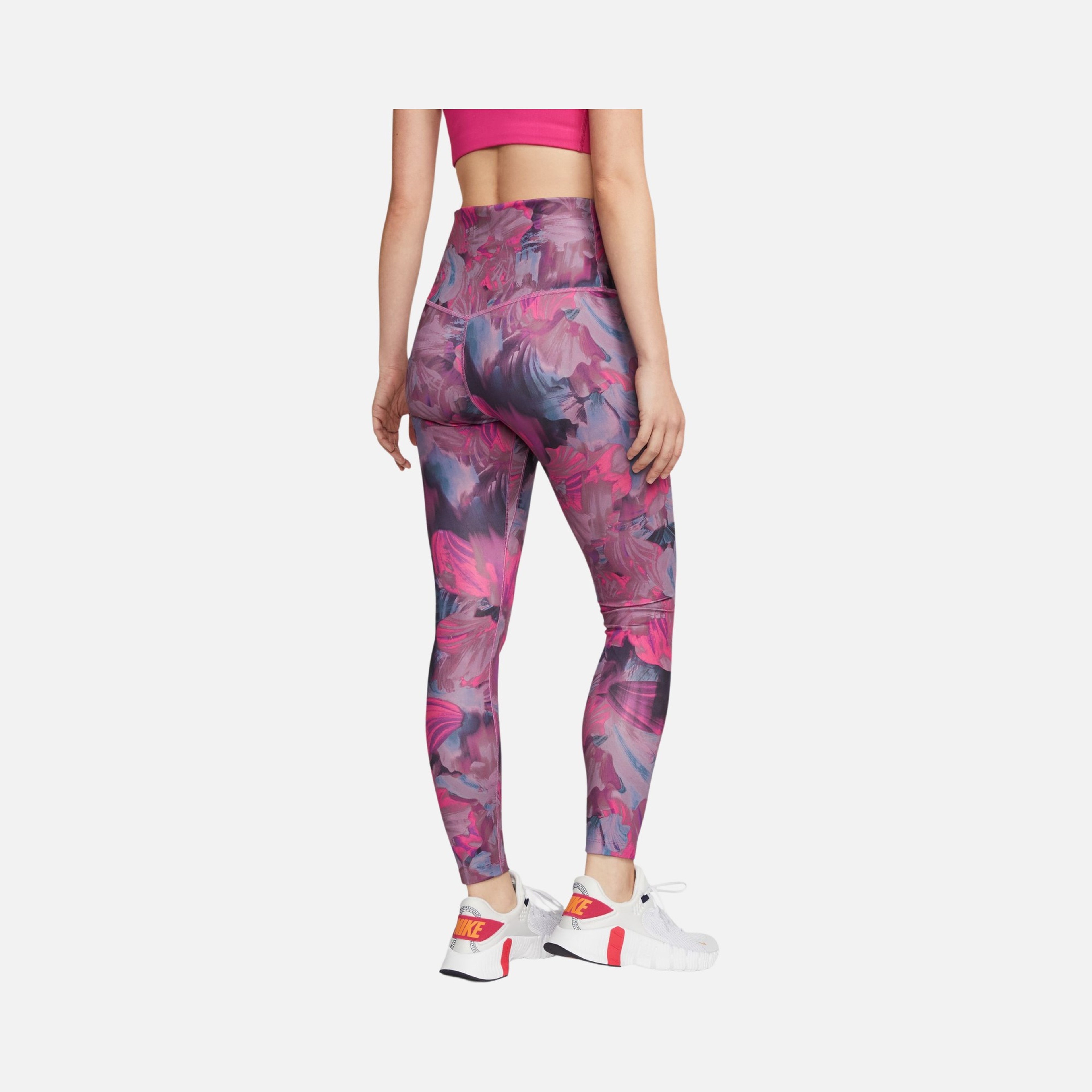 Nike Dri-Fit One High-Waisted 7/8 All-Over Printed Training Kadın Tayt