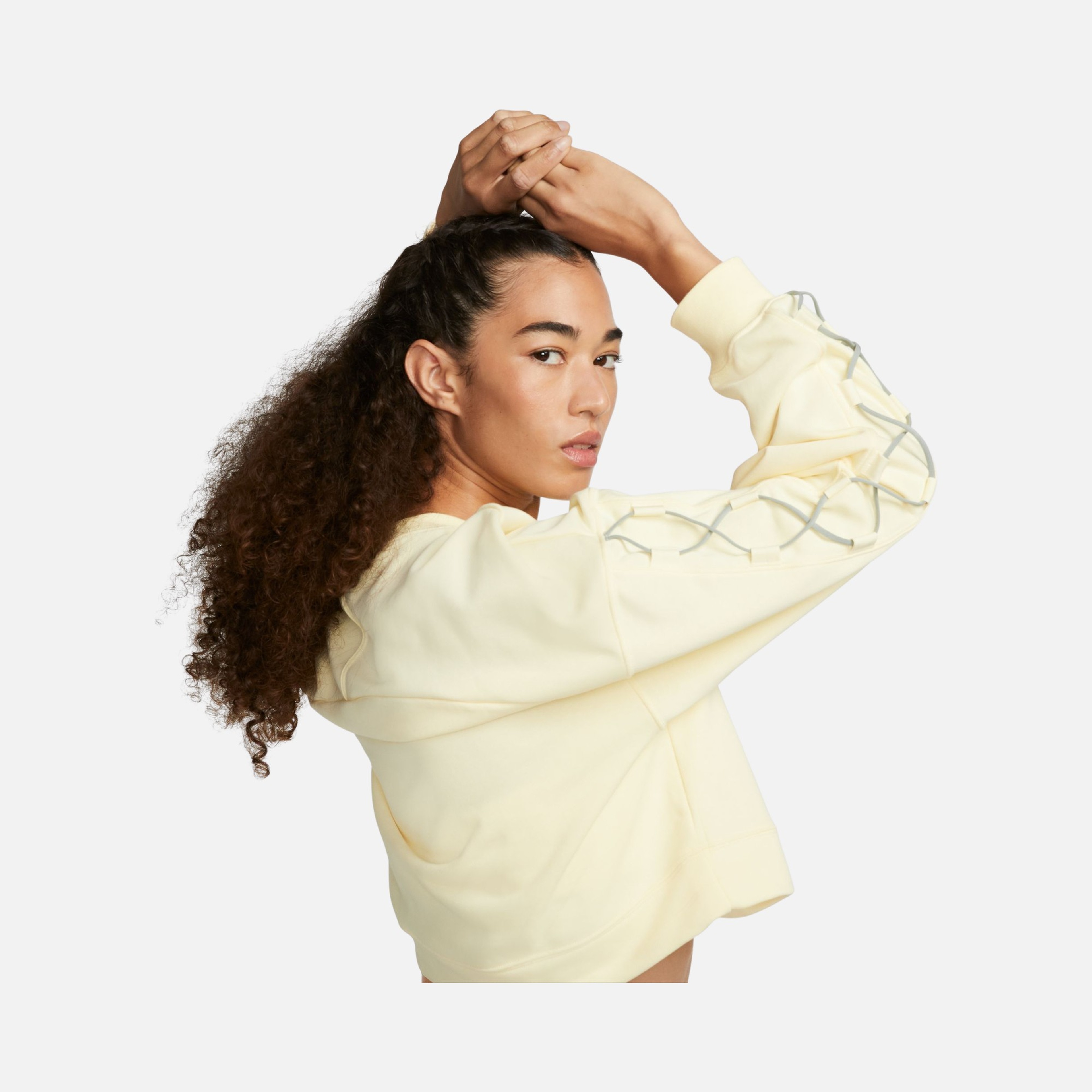 Nike Dri-Fit Get Fit French Terry Novelty Training Kadın Sweatshirt