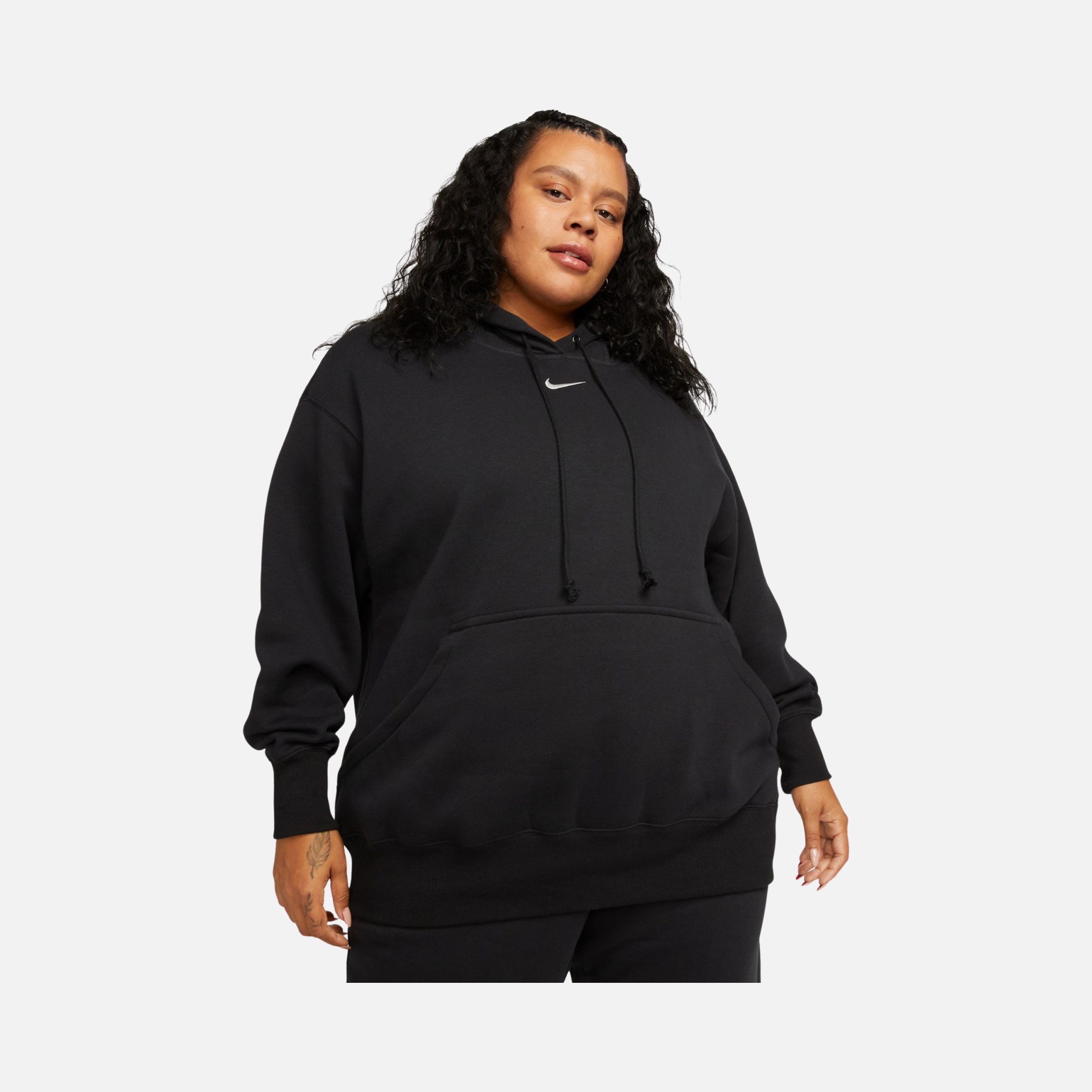 Nike Sportswear Phoenix Fleece Oversized Pullover Hoodie (Plus Size) Kadın Sweatshirt