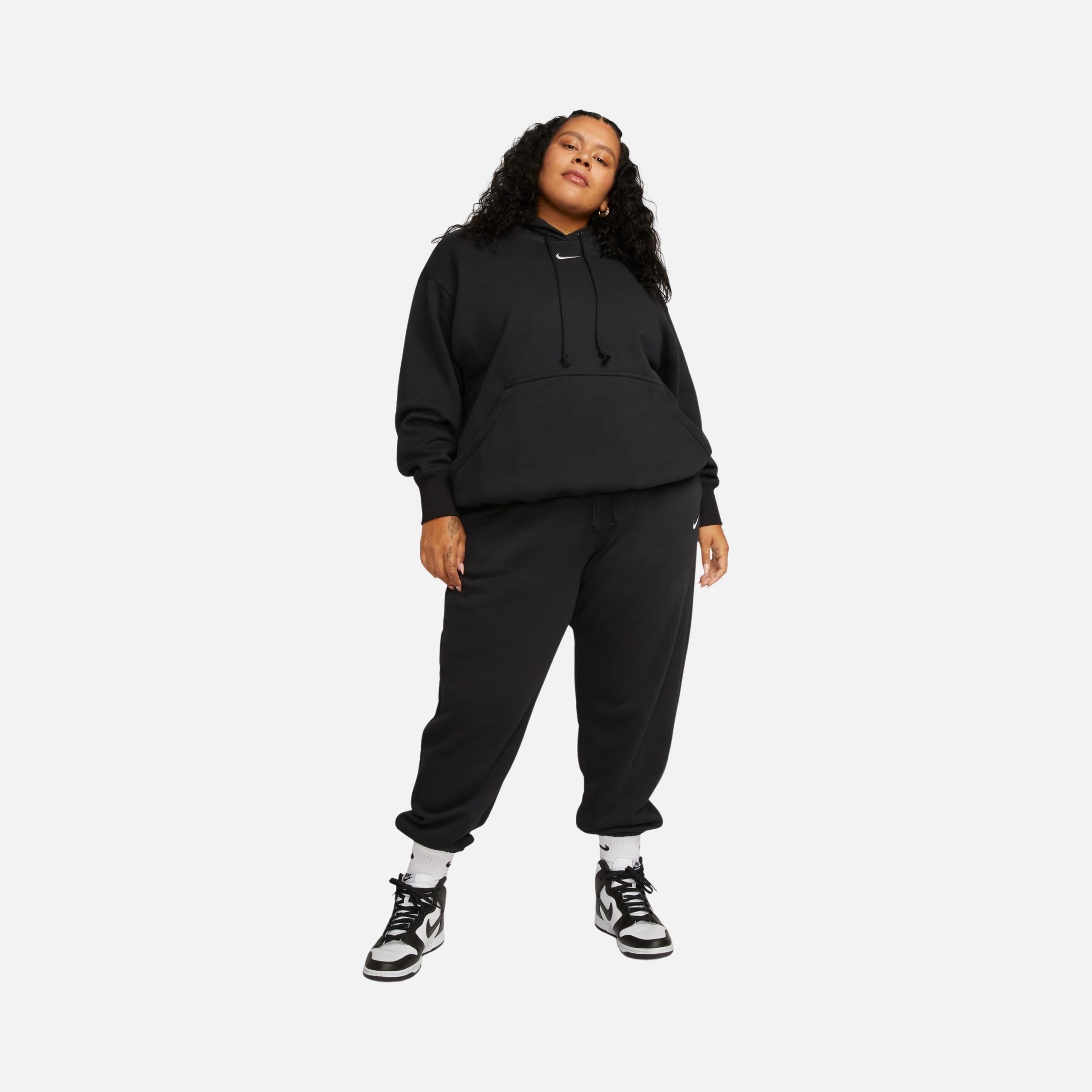 Nike Sportswear Phoenix Fleece Oversized Pullover Hoodie (Plus Size) Kadın Sweatshirt